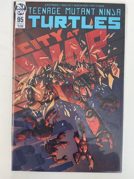 Teenage Mutant Ninja Turtles #95 2019 IDW Publishing Jennika Transforms Into Turtle