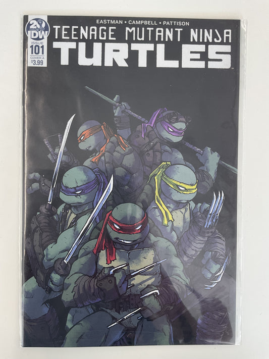 Teenage Mutant Ninja Turtles #101 2019 IDW Publishing 1st Appearance Of Mona Lisa