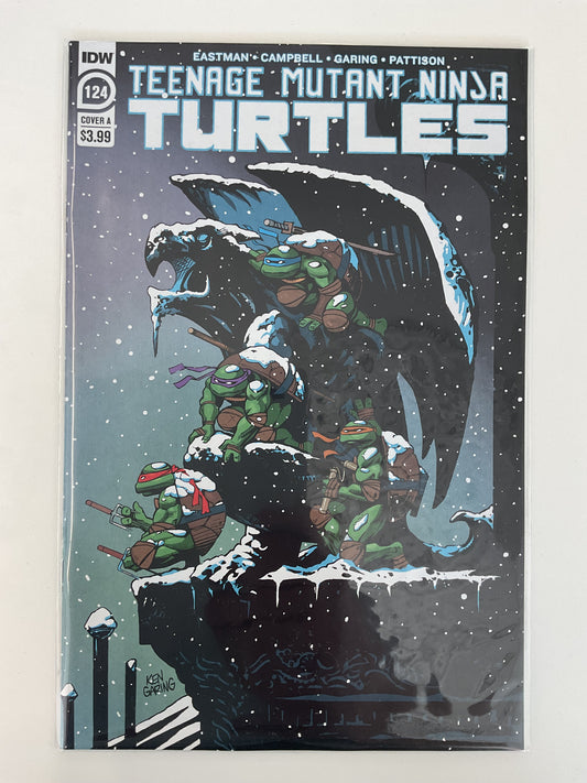 Teenage Mutant Ninja Turtles #124 2021 IDW Publishing 1st Cameo Appearance Of Punk Frogs