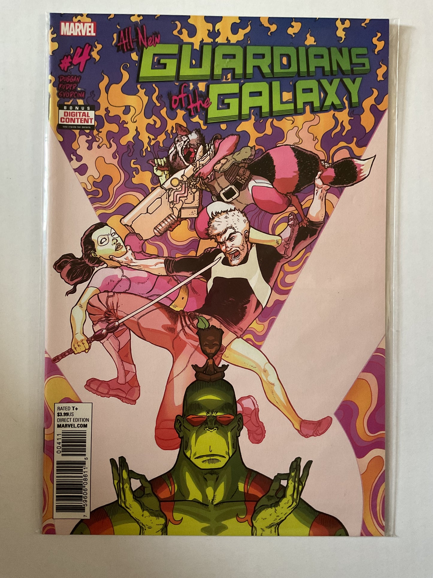 All-New Guardians Of The Galaxy #4 2017 Marvel Comics