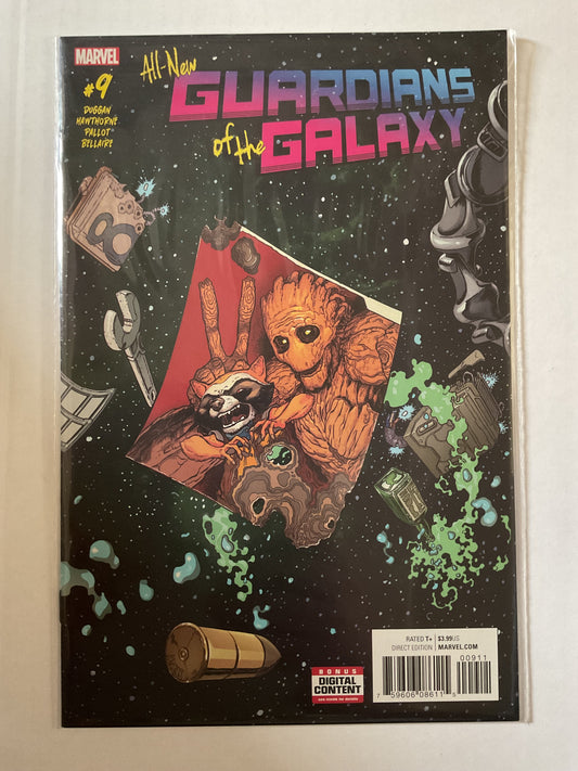 All-New Guardians Of The Galaxy #9 2017 Marvel Comics