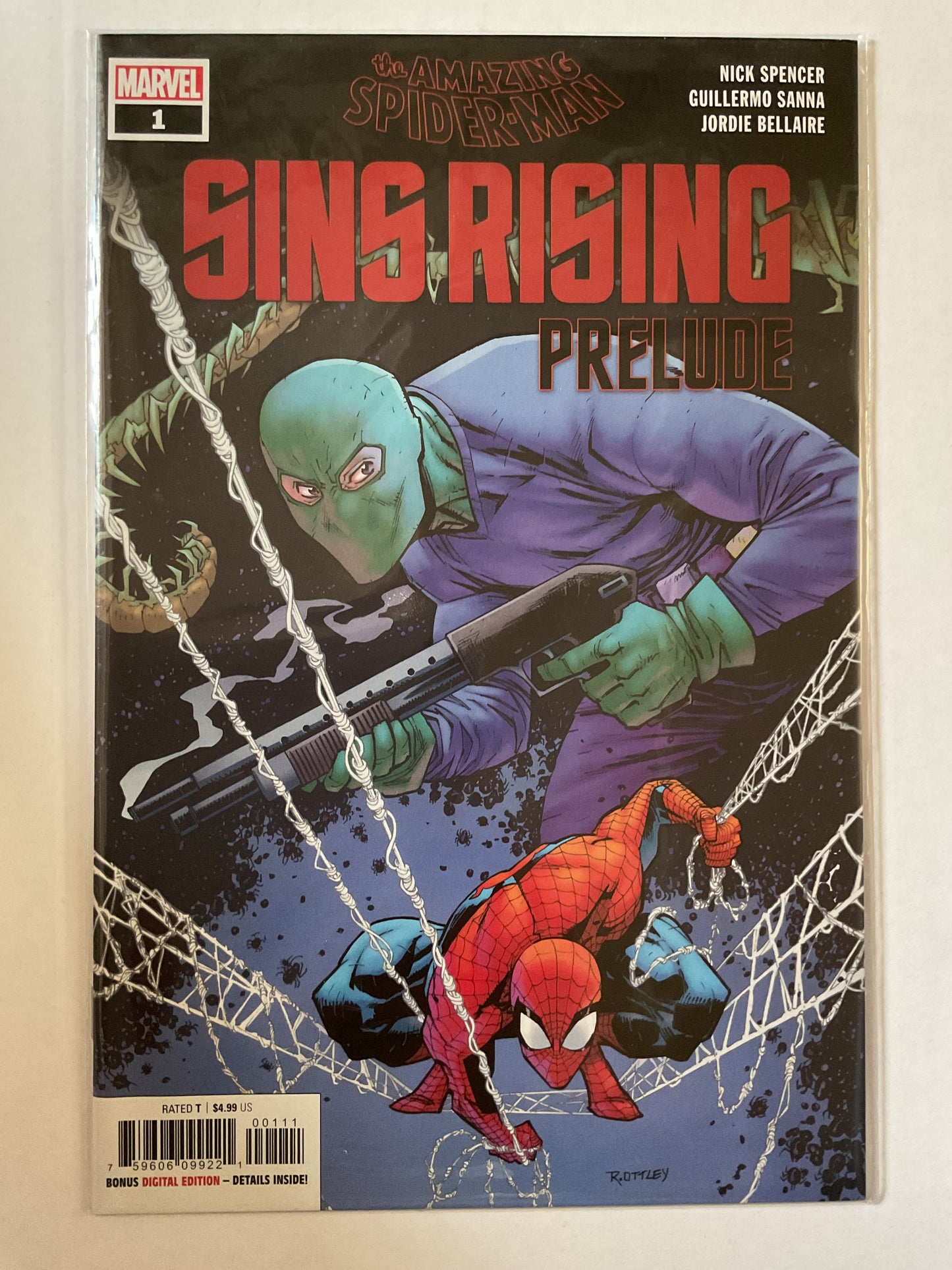 Amazing Spider-Man Sins Rising Prelude #1 2020 Marvel Comics