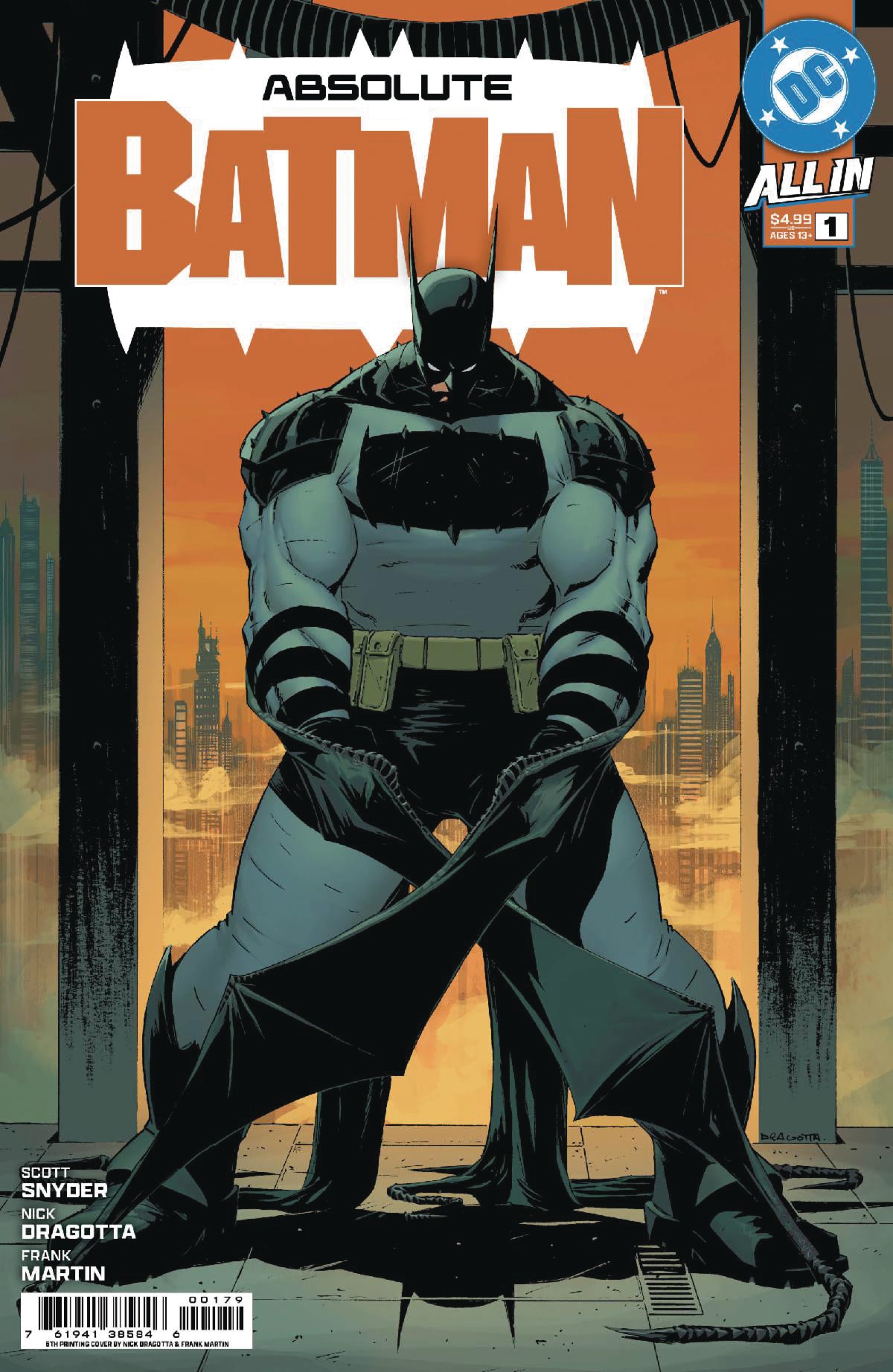 Absolute Batman #1 6th Print 2025 DC Comics