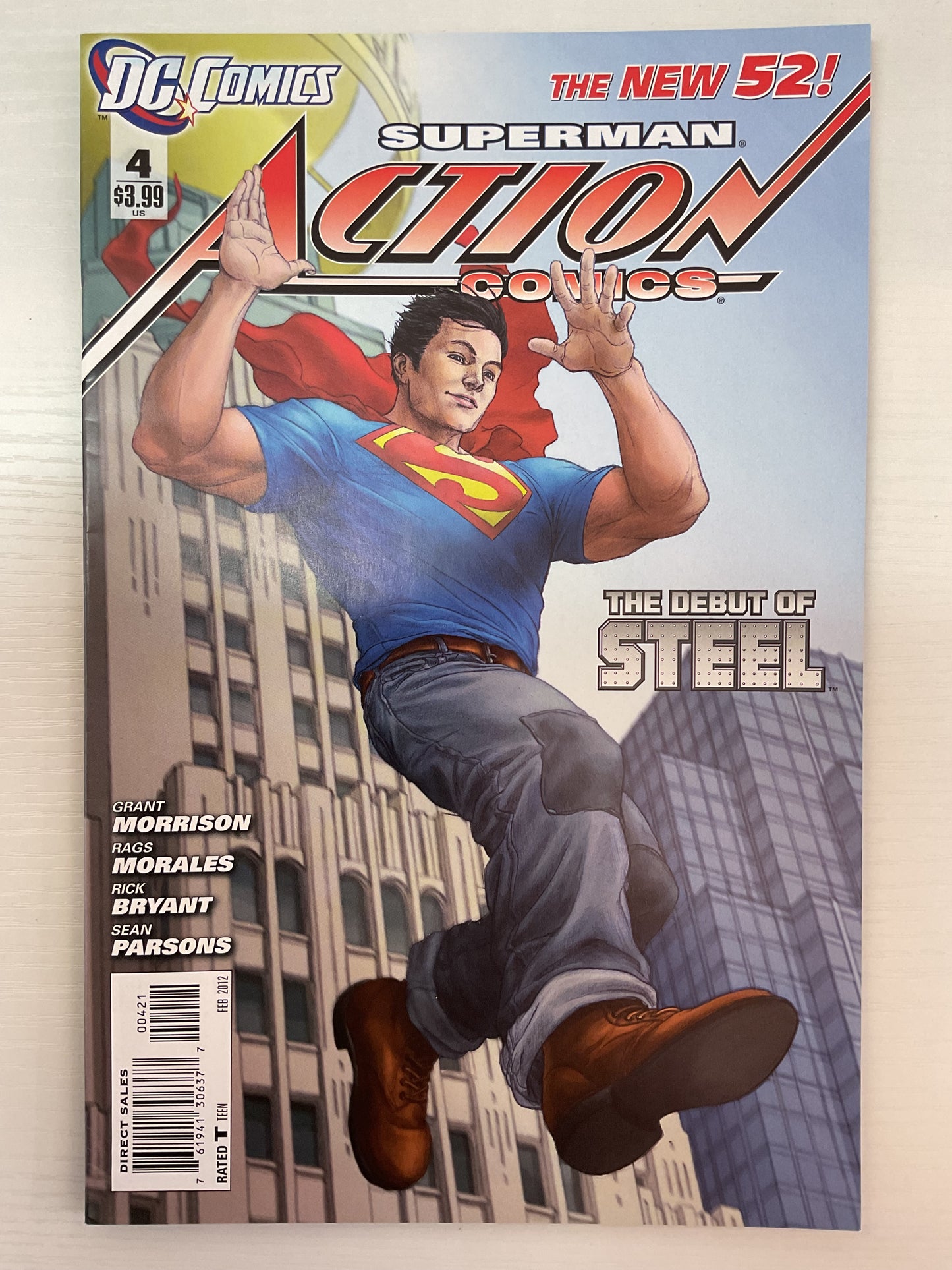 Action Comics #4 2012 DC Comics