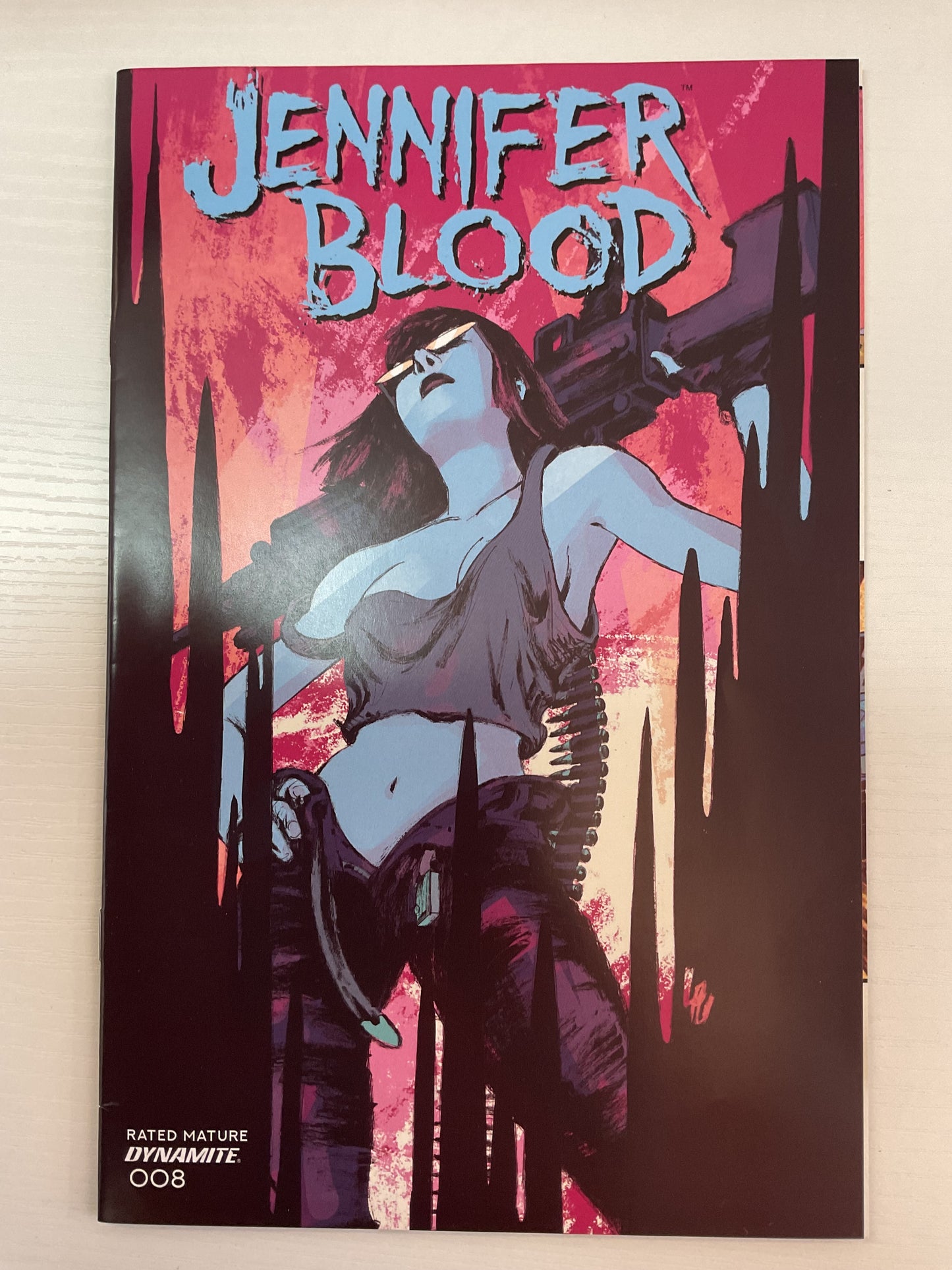 Jennifer Blood #8 2022 Dynamite Entertainment Lau Variant