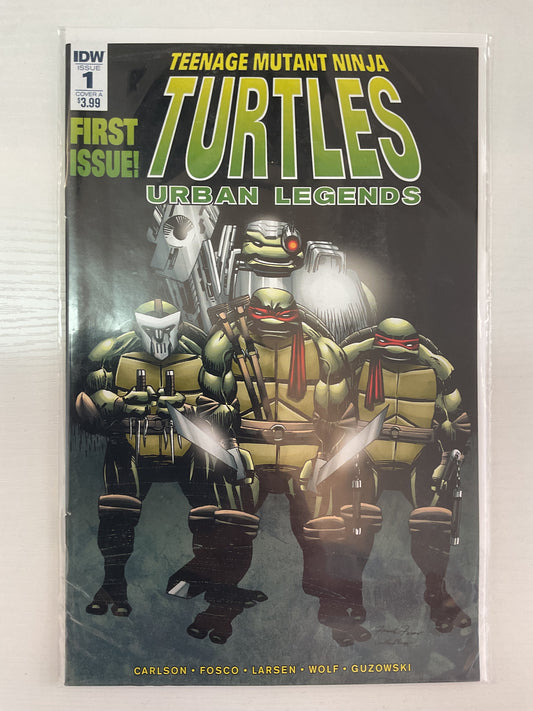 Teenage Mutant Ninja Turtles Urban Legends #1 2018 IDW Publishing
