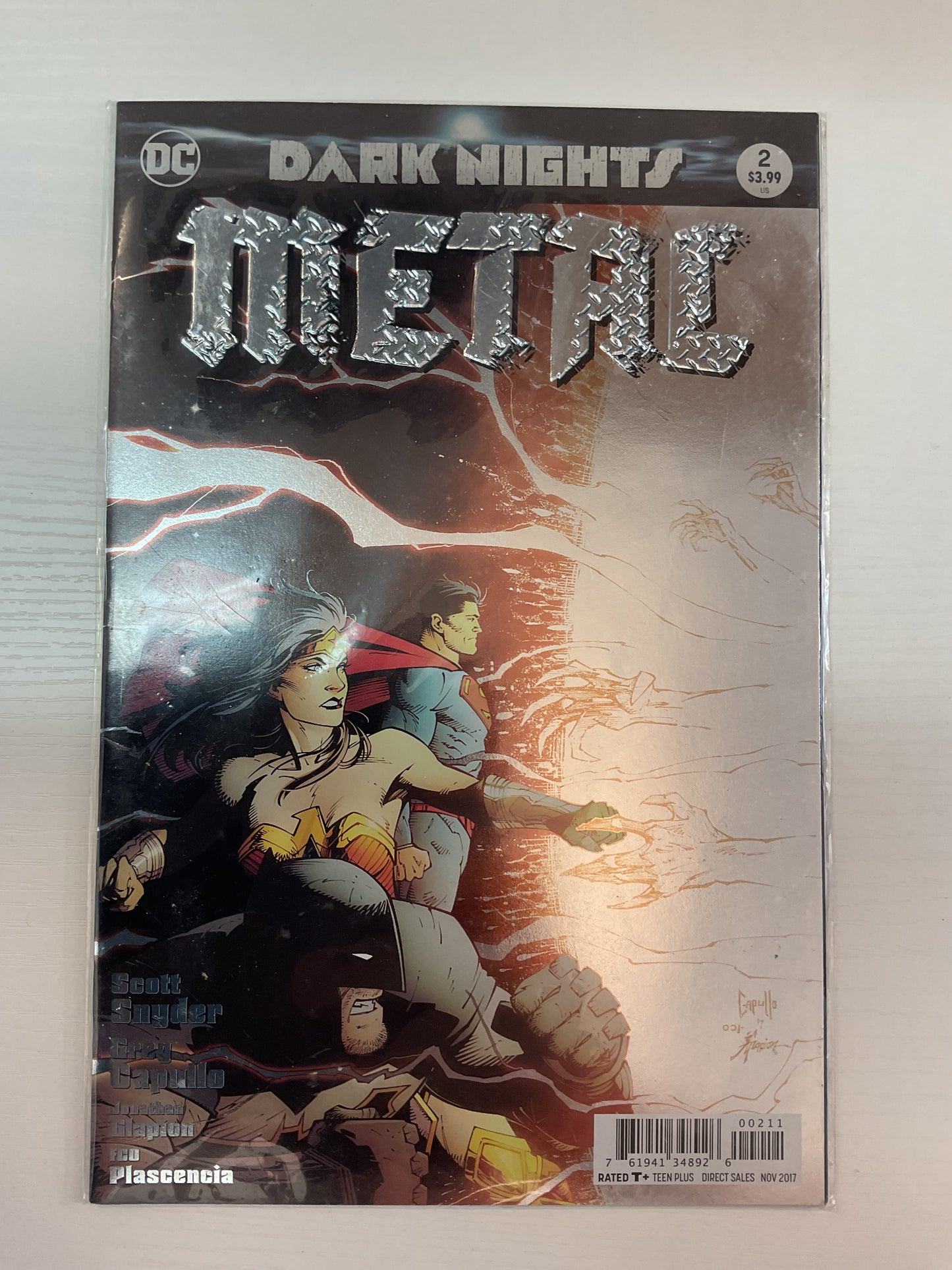 Dark Nights Metal #2 2017 DC Comics