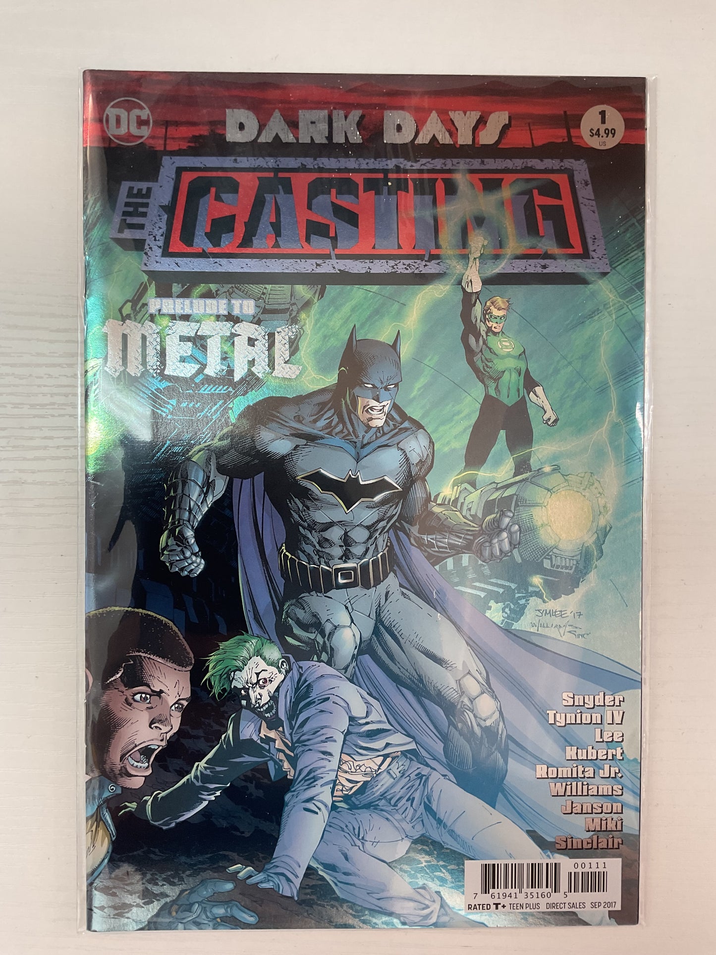 Dark Days The Casting #1 2017 DC Comics