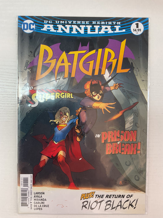 Batgirl Annual #1 2017 DC Comics