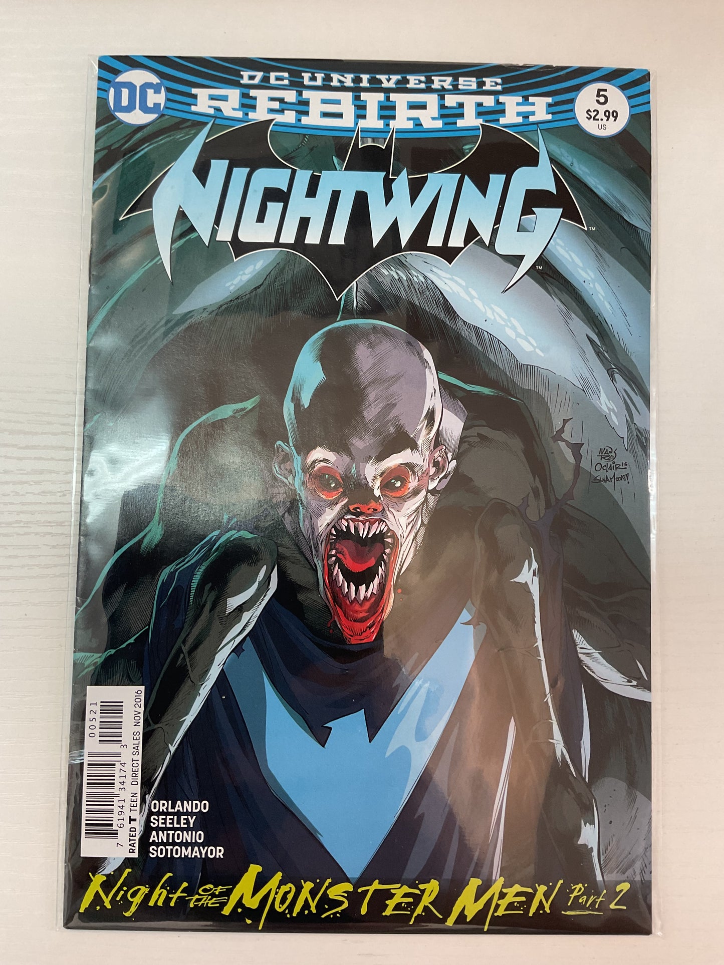 Nightwing #5 2016 DC Comics