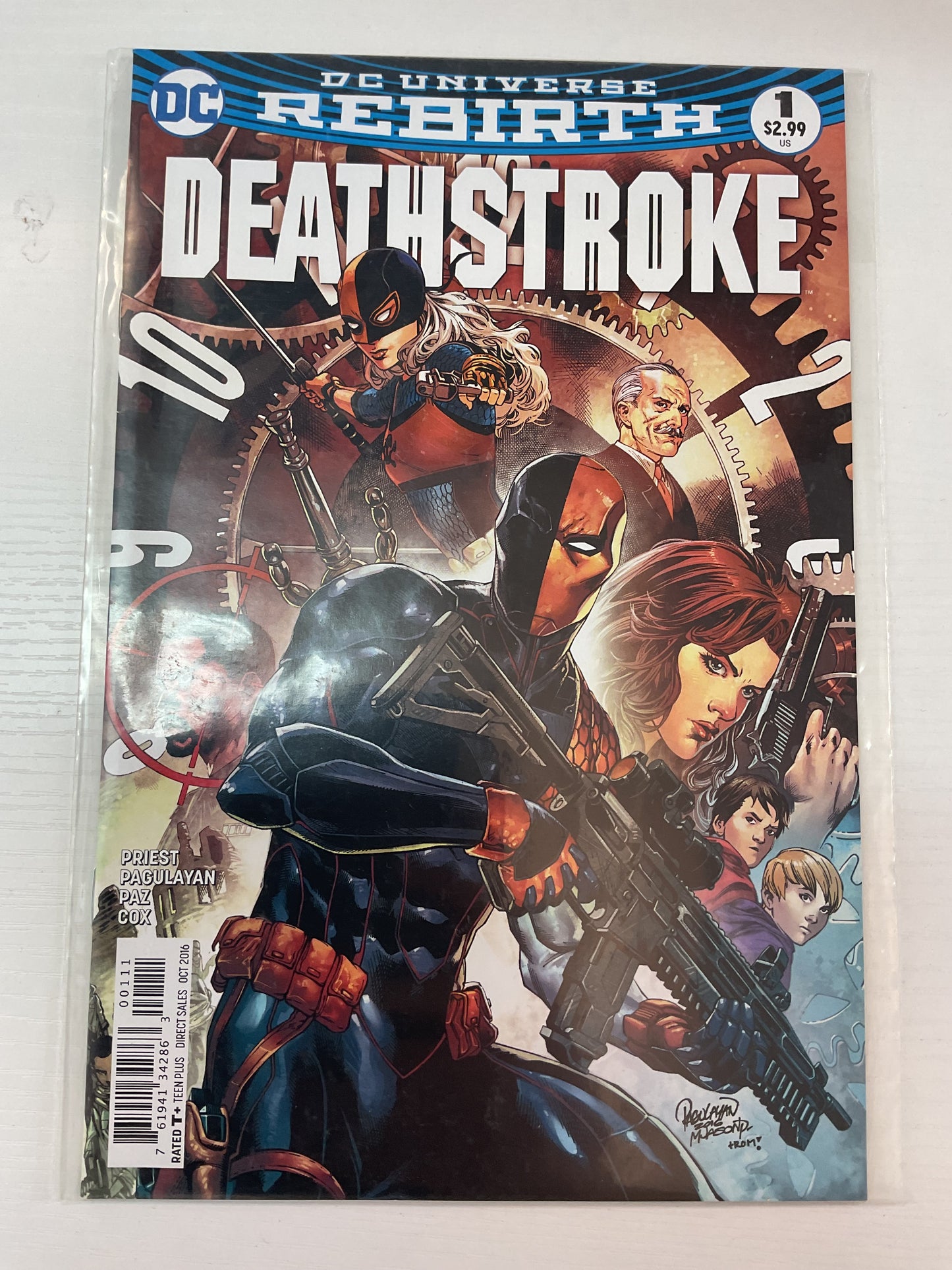Deathstroke #1 2016 DC Comics