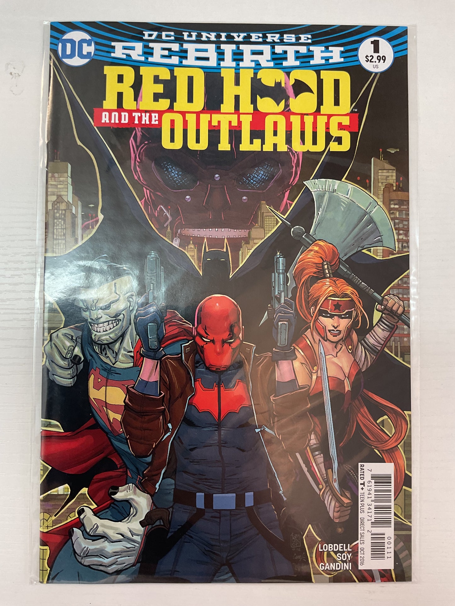 Red Hood And The Outlaws #1 2016 DC Comics