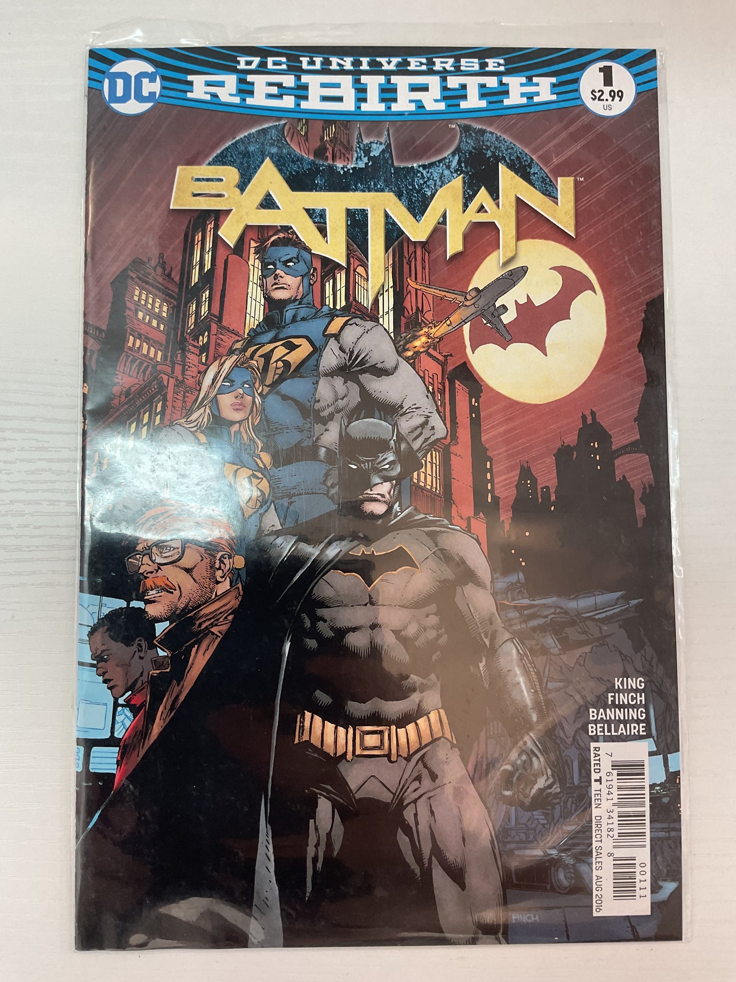 Batman #1 2016 DC Comics 1st Appearance Of Gotham Girl