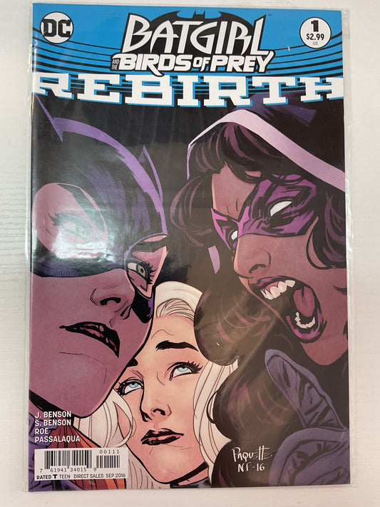 Batgirl And The Birds Of Prey Rebirth #1 2016 DC Comics