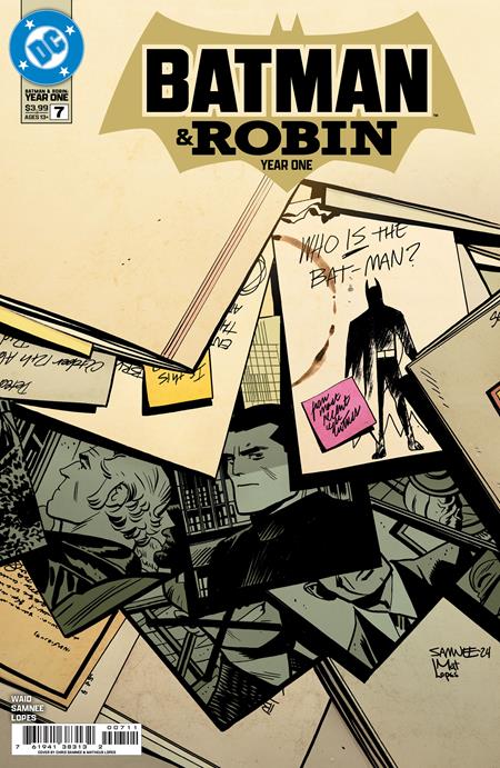 Batman And Robin Year One #7 2025 DC Comics