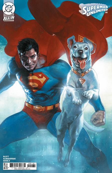 Superman Unlimited #1 2025 DC Comics Dell Otto Variant