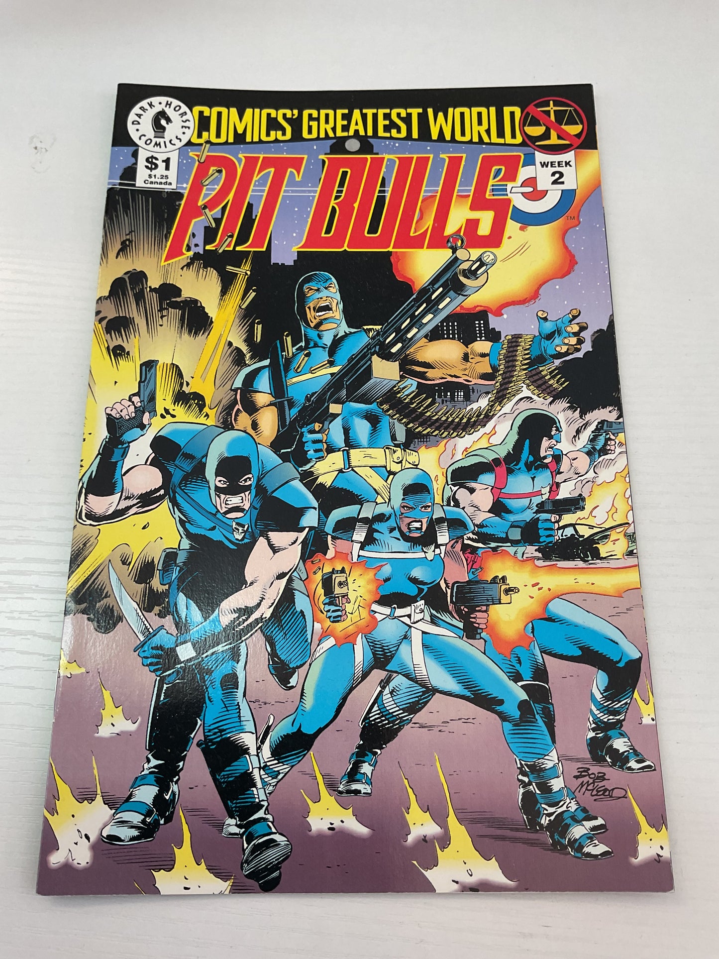 Comic’s Greatest World Pit Bulls #1 1993 Dark Horse Comics