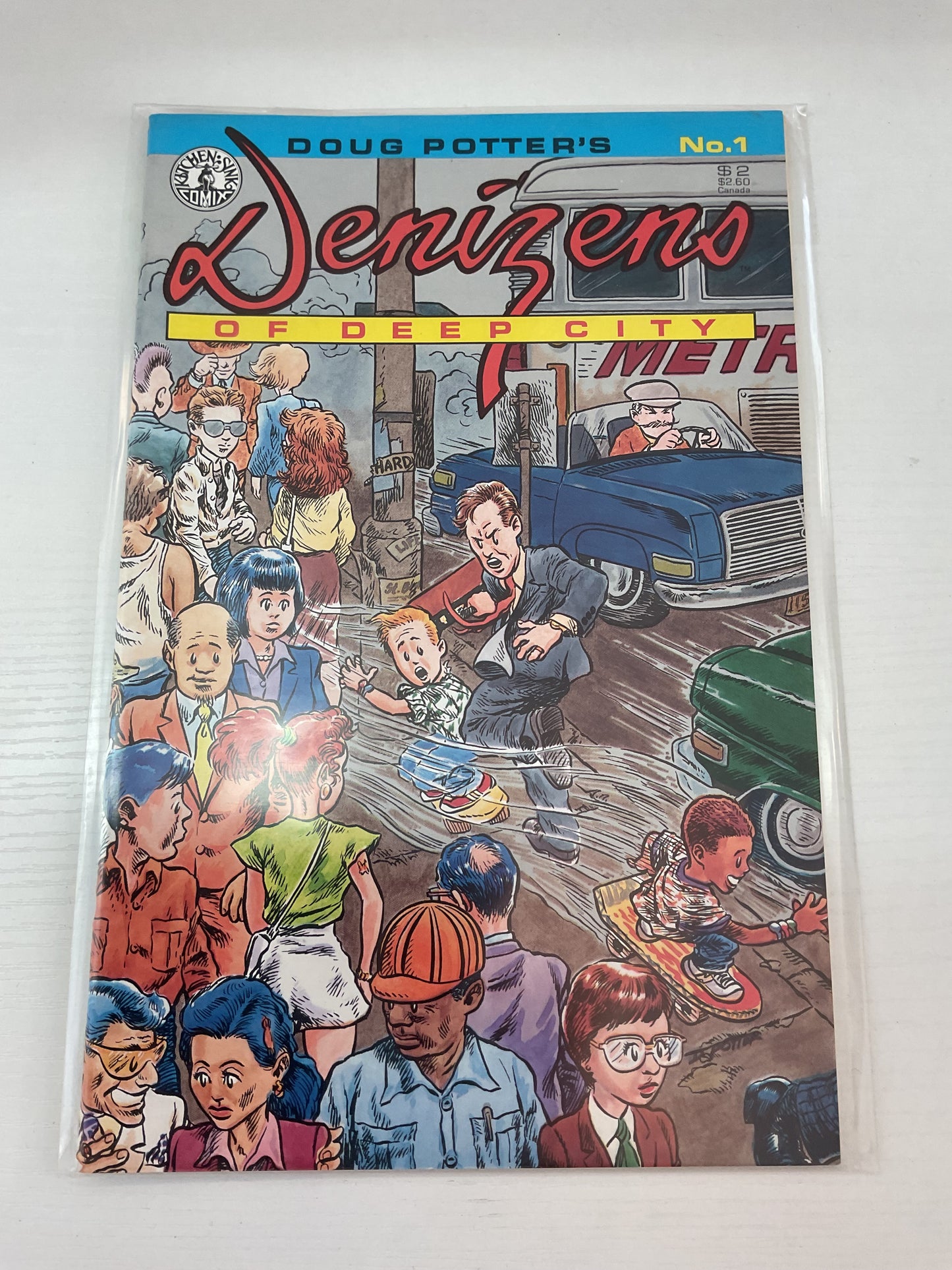 Denizens Of Deep City #1 1988 Kitchen Sink Comix