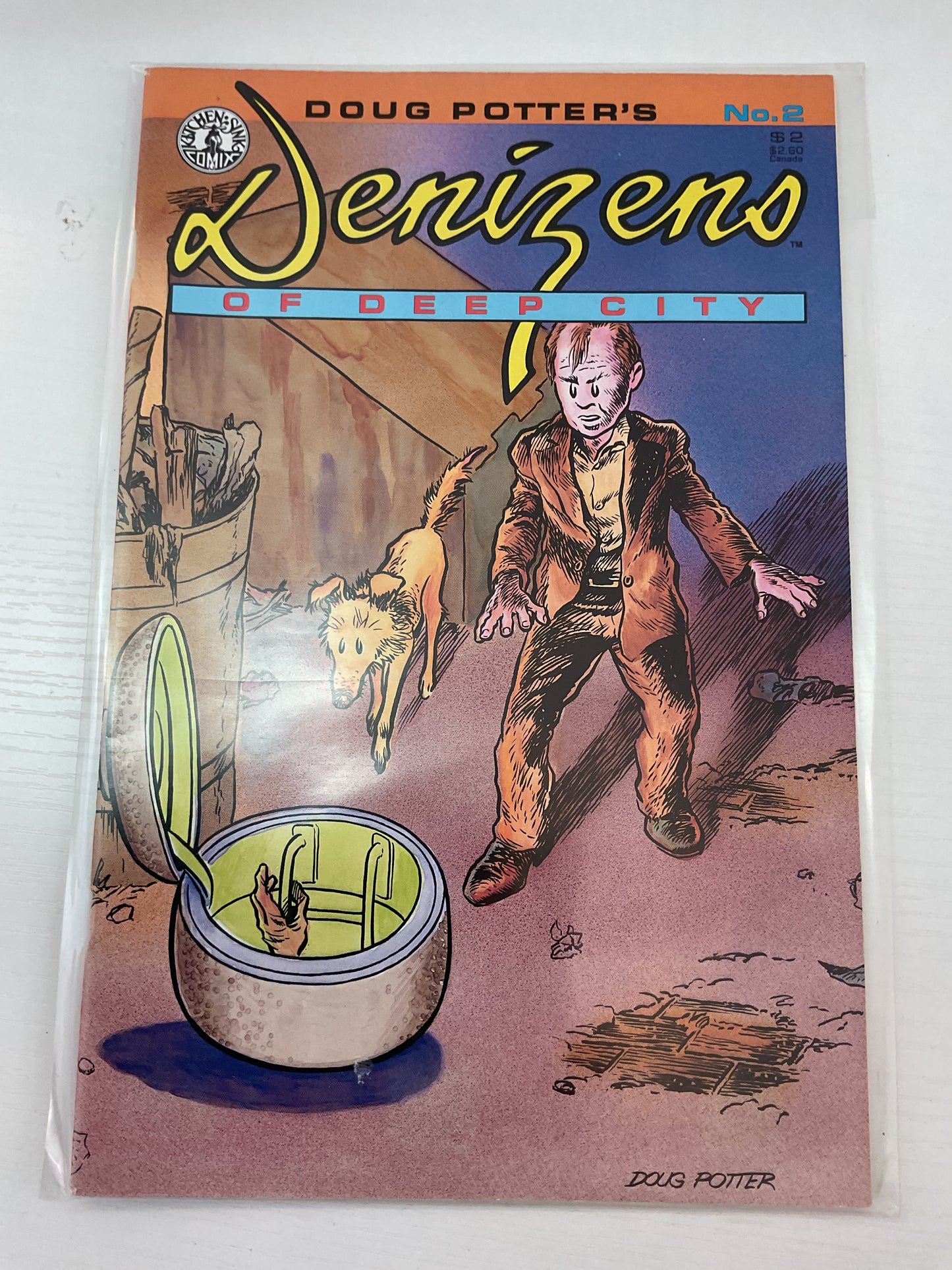 Denizens Of Deep City #2 1988 Kitchen Sink Comix