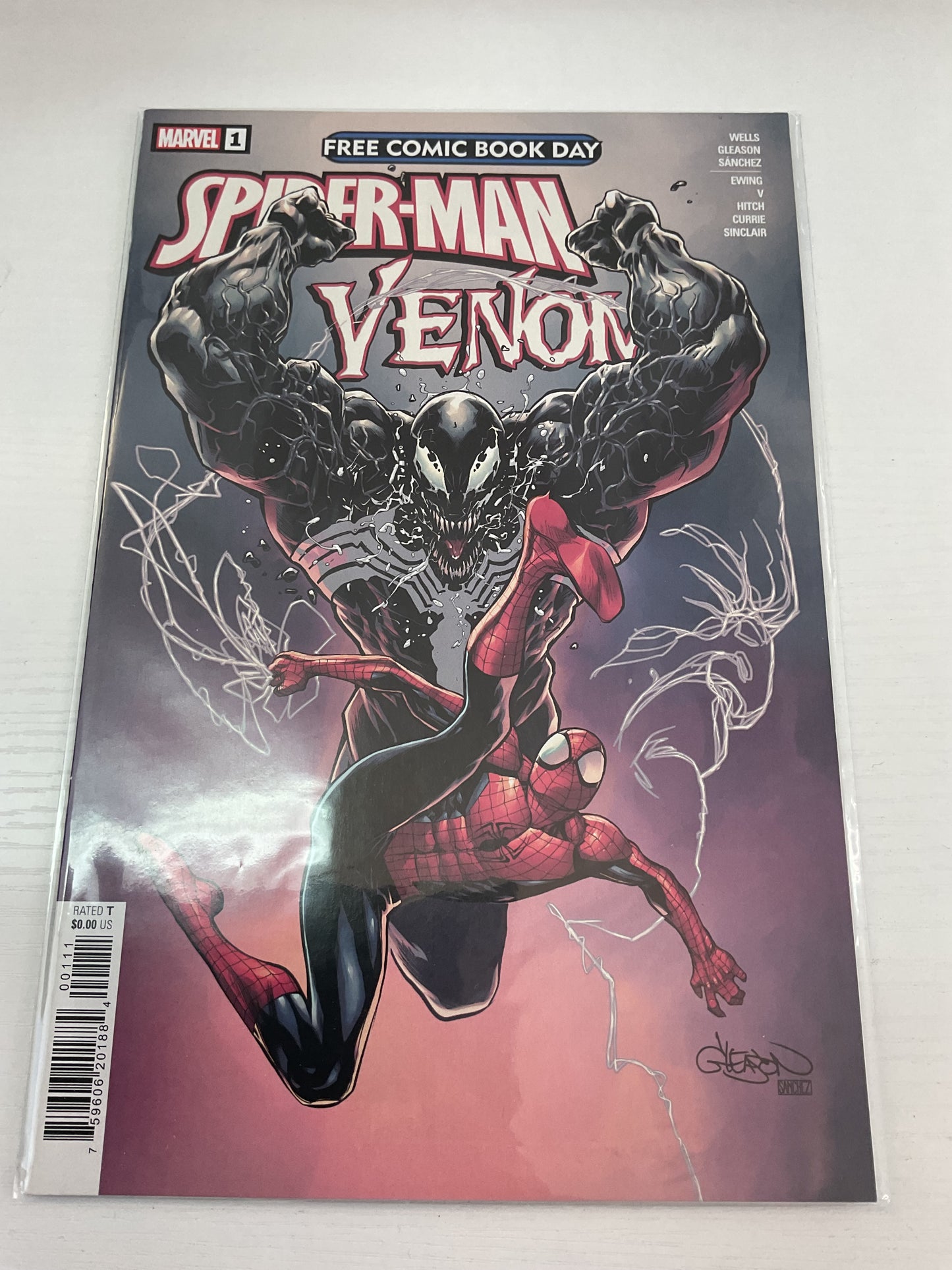 Free Comic Book Day Spider-Man Venom #1 2021 Marvel Comics