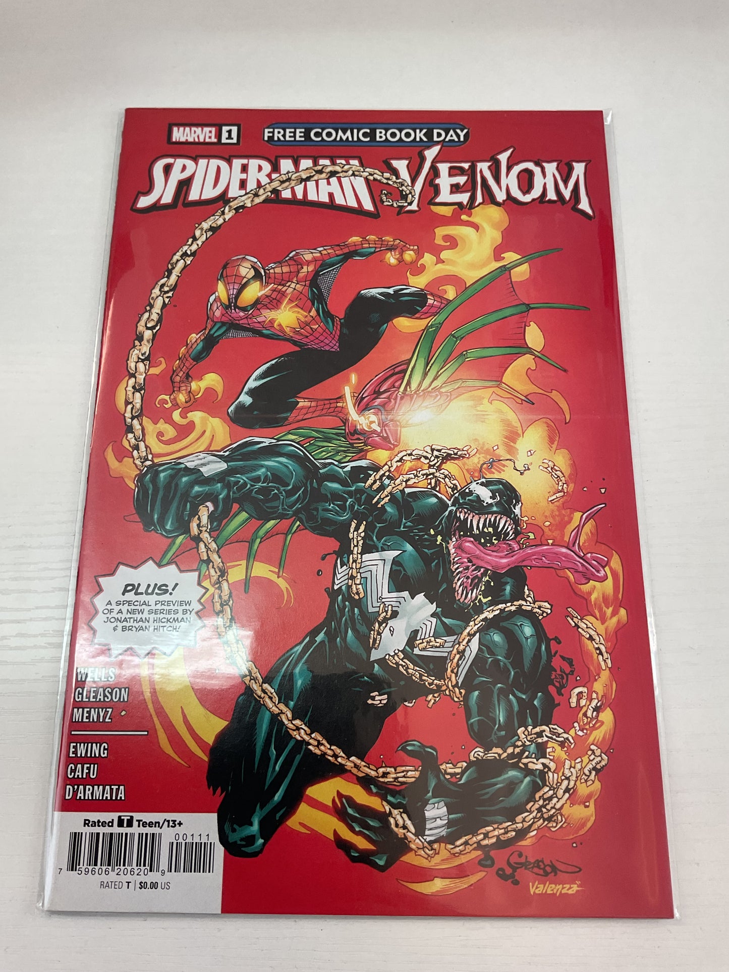 Free Comic Book Day Spider-Man Venom #1 2023 Marvel Comics