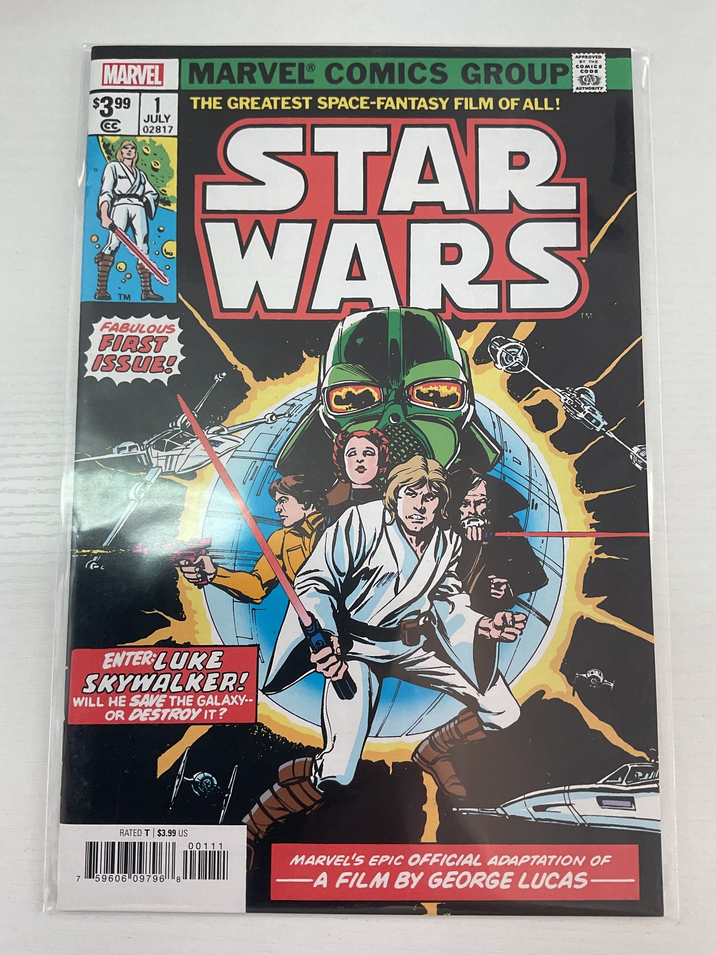 Star Wars #1 Facsimile Edition 2020 Marvel Comics