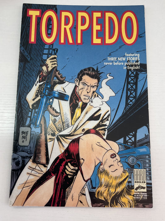 Torpedo #4 1993 Hard Boiled Comics