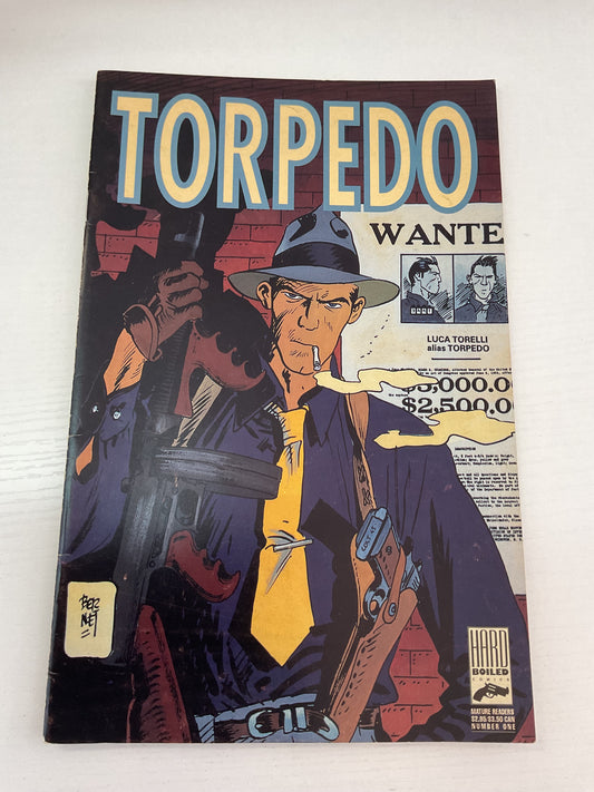 Torpedo #1 1993 Hard Boiled Comics