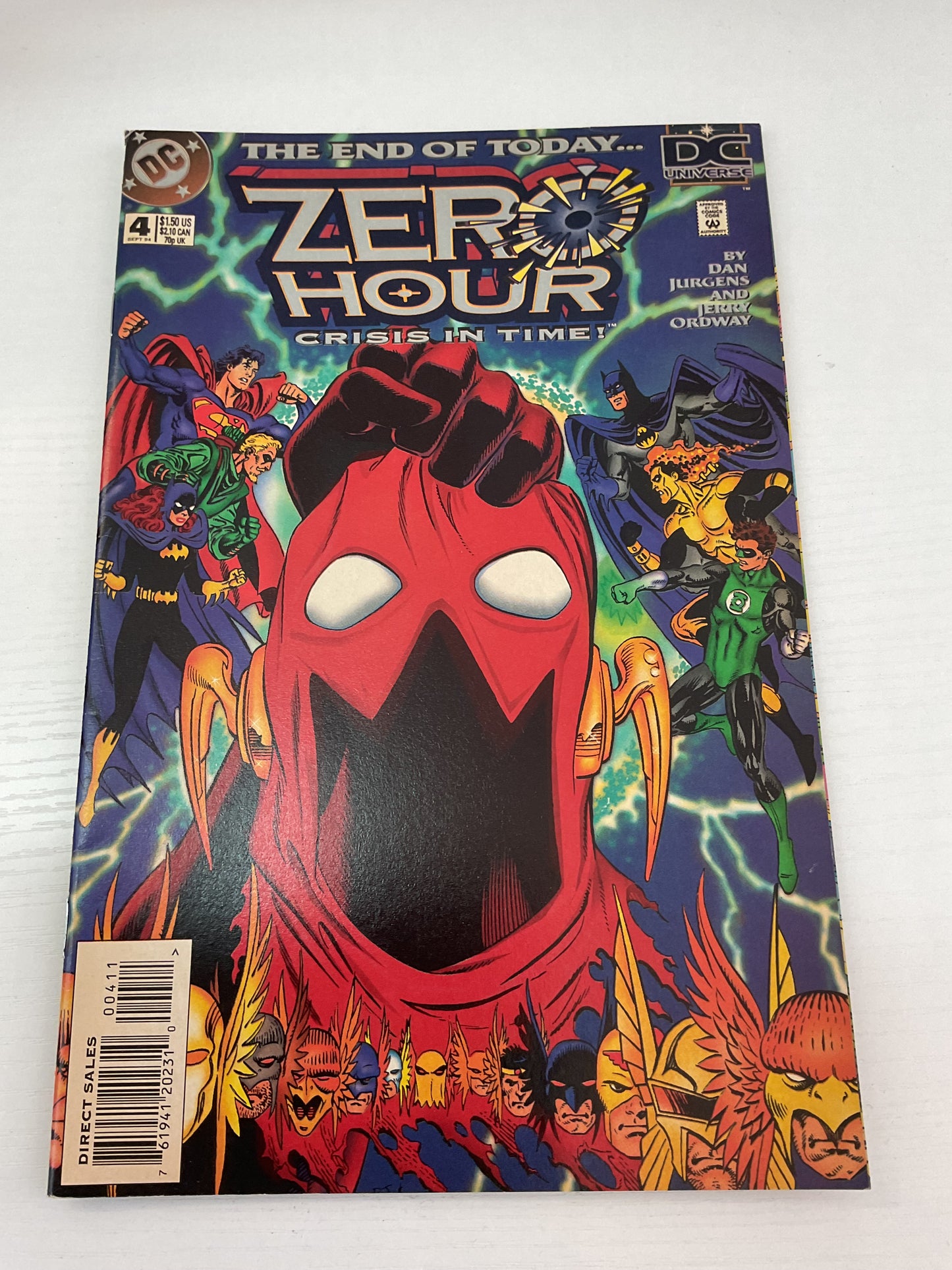 Zero Hour Crisis In Time #4 1994 DC Comics