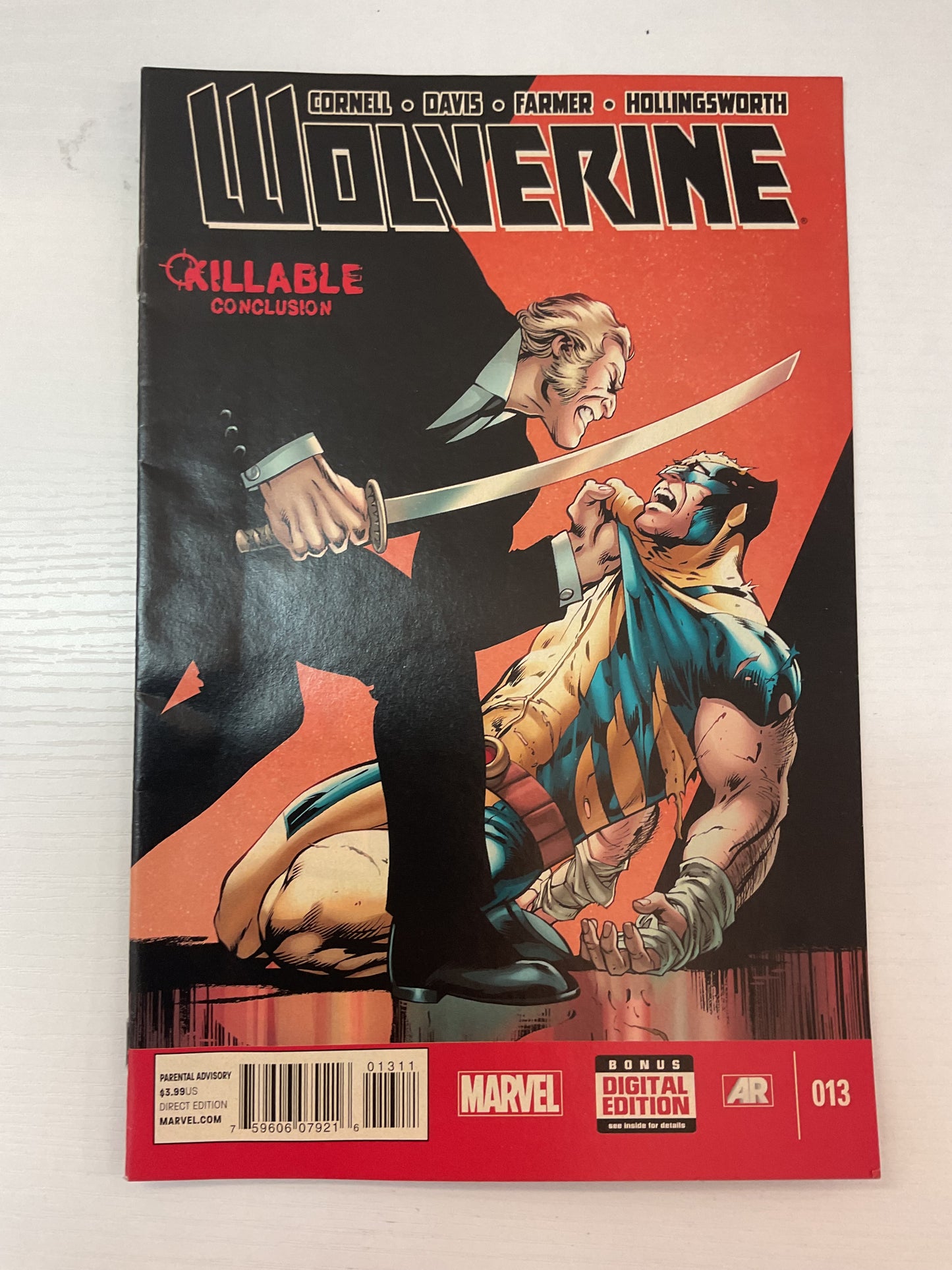 Wolverine #13 2014 Marvel Comics
