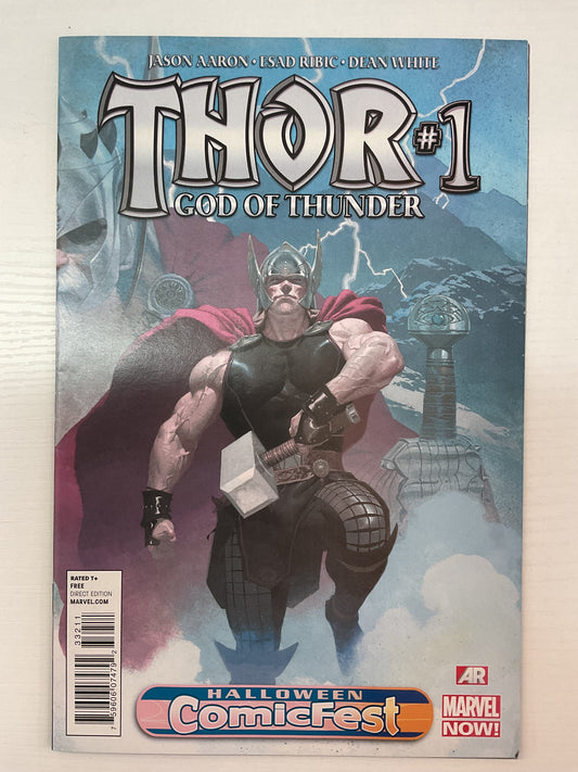 Thor God Of Thunder Halloween Comics Fest #1 2013 Marvel Comics Reprint of First Gorr