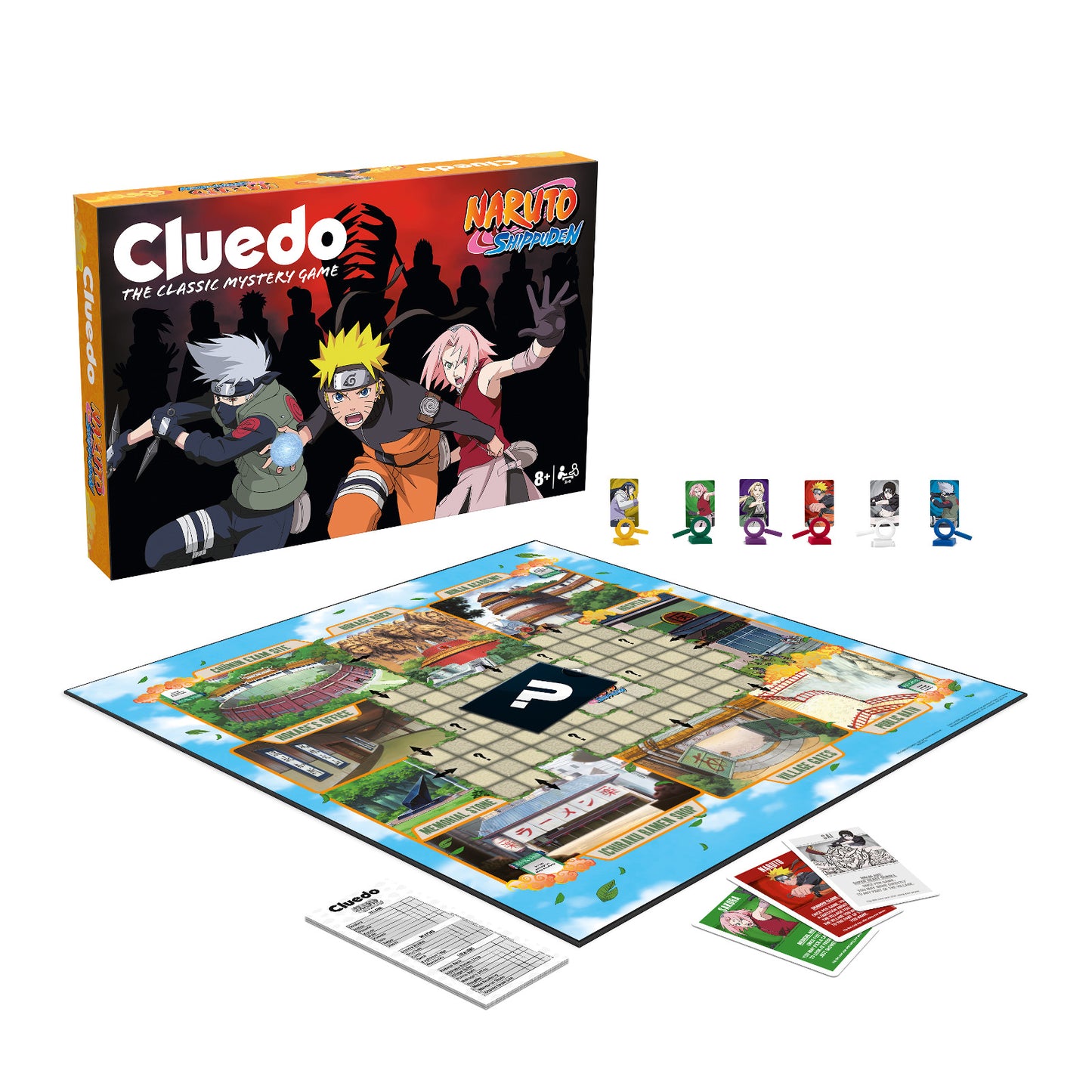 Naruto Cluedo