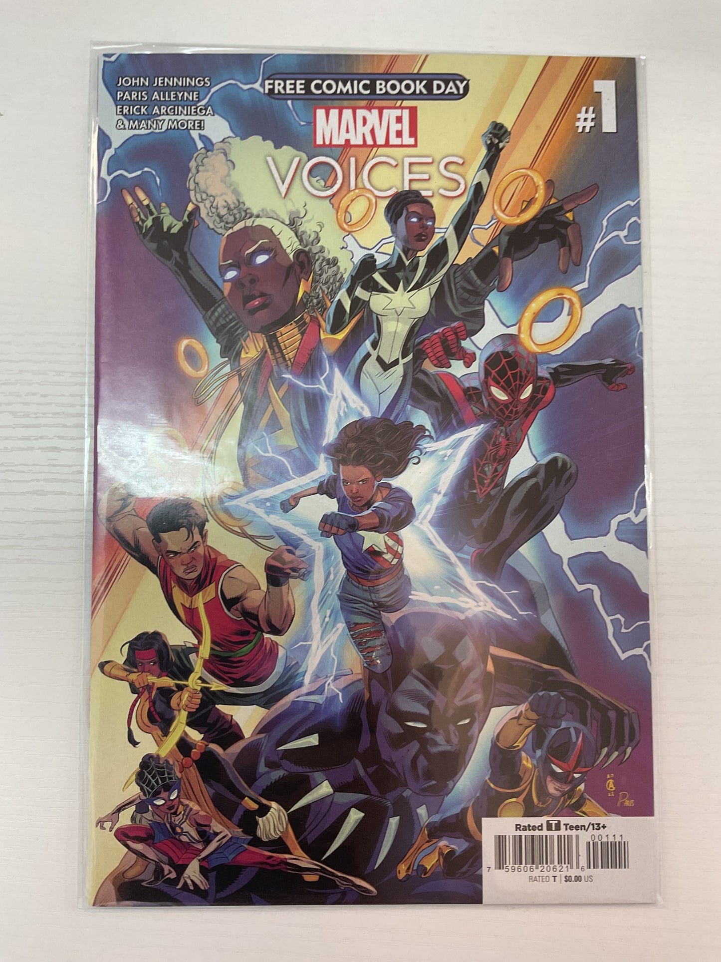 Free Comic Book Day Marvel Voices #1 2023 Marvel Comics