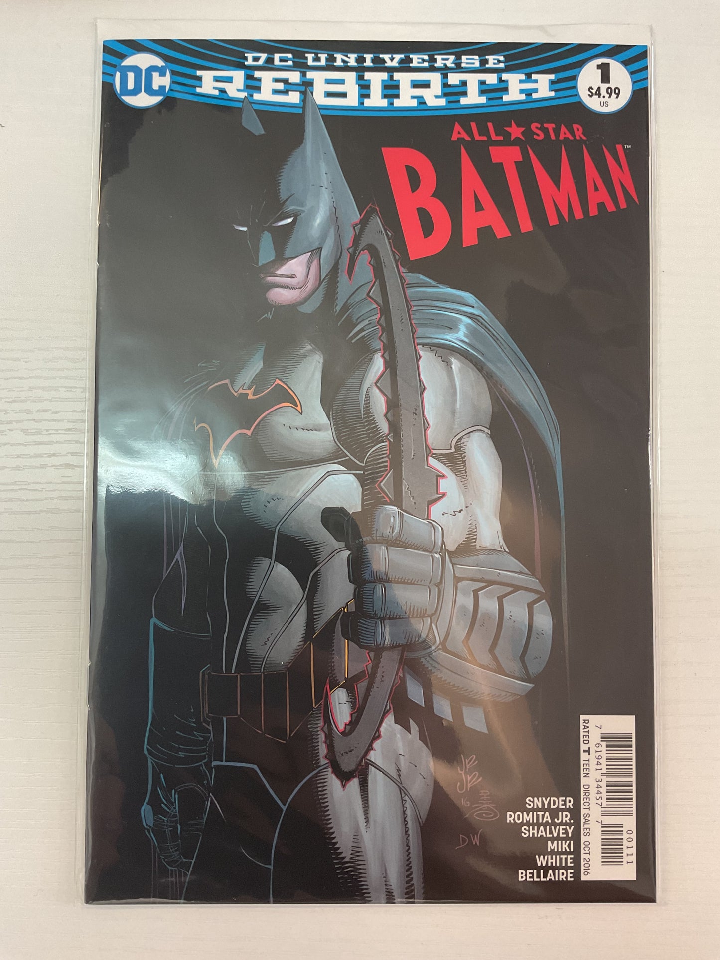 All-Star Batman #1 2016 DC Comics