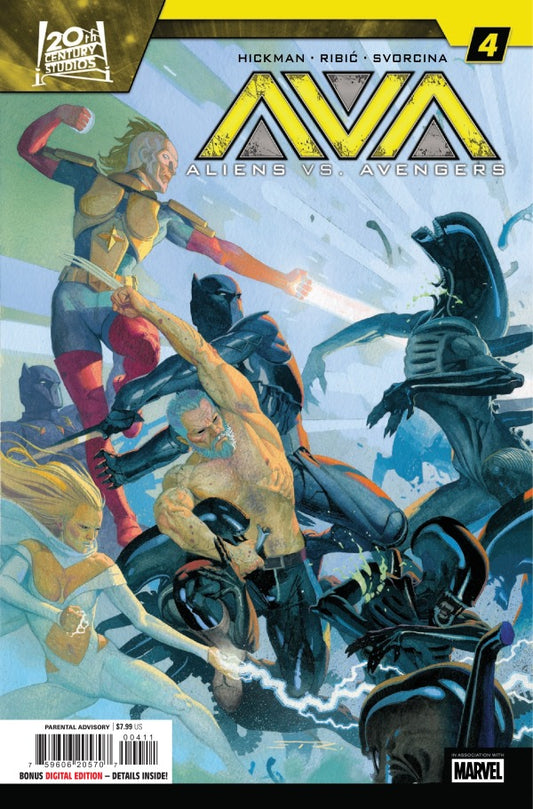 Alien Vs Avengers #4 2025 Marvel Comics