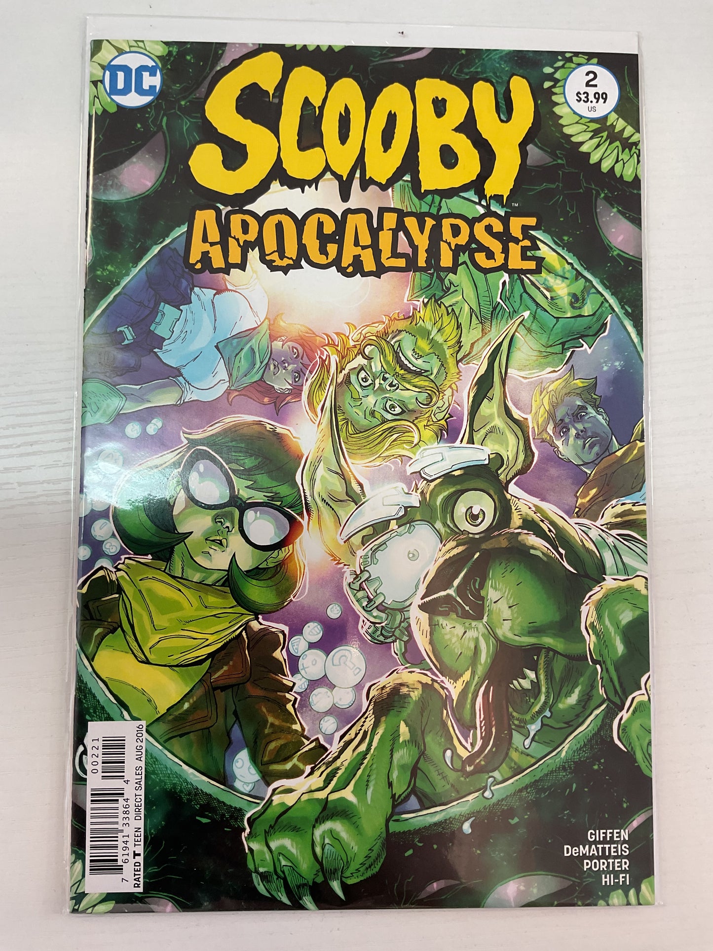 Scooby Apocalypse #2 2016 DC Comics Variant