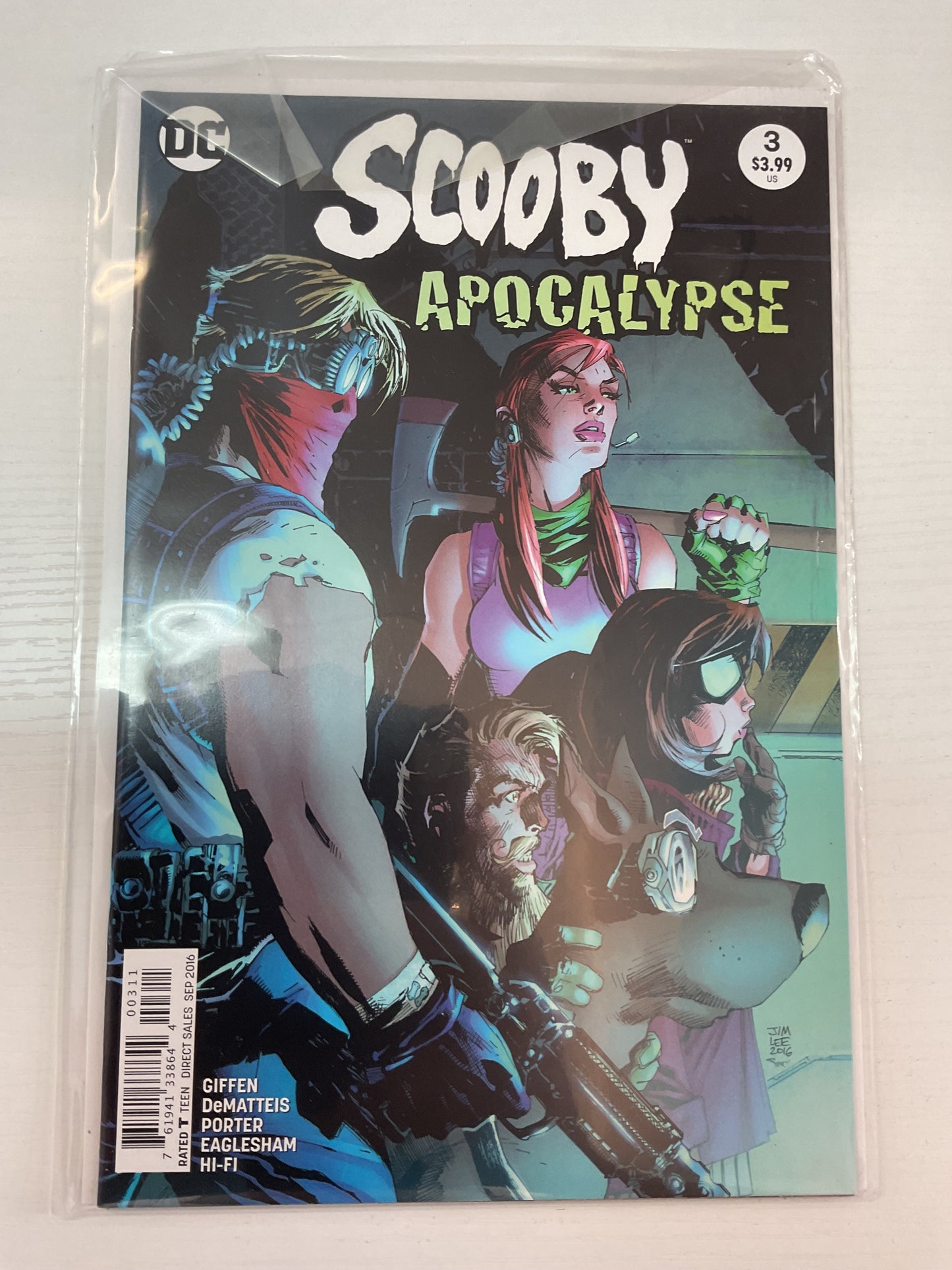 Scooby Apocalypse #3 2016 DC Comics