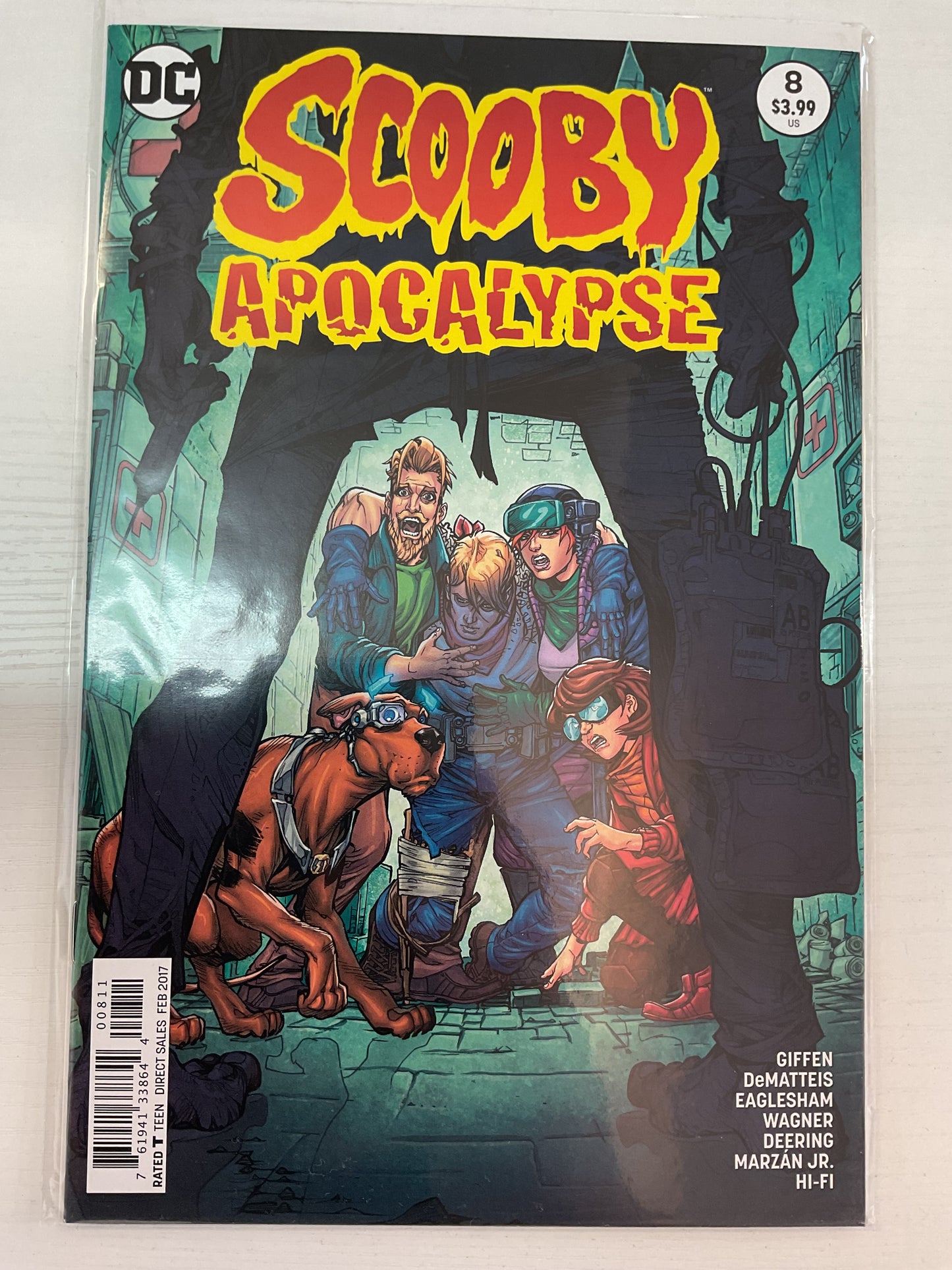 Scooby Apocalypse #8 2017 DC Comics