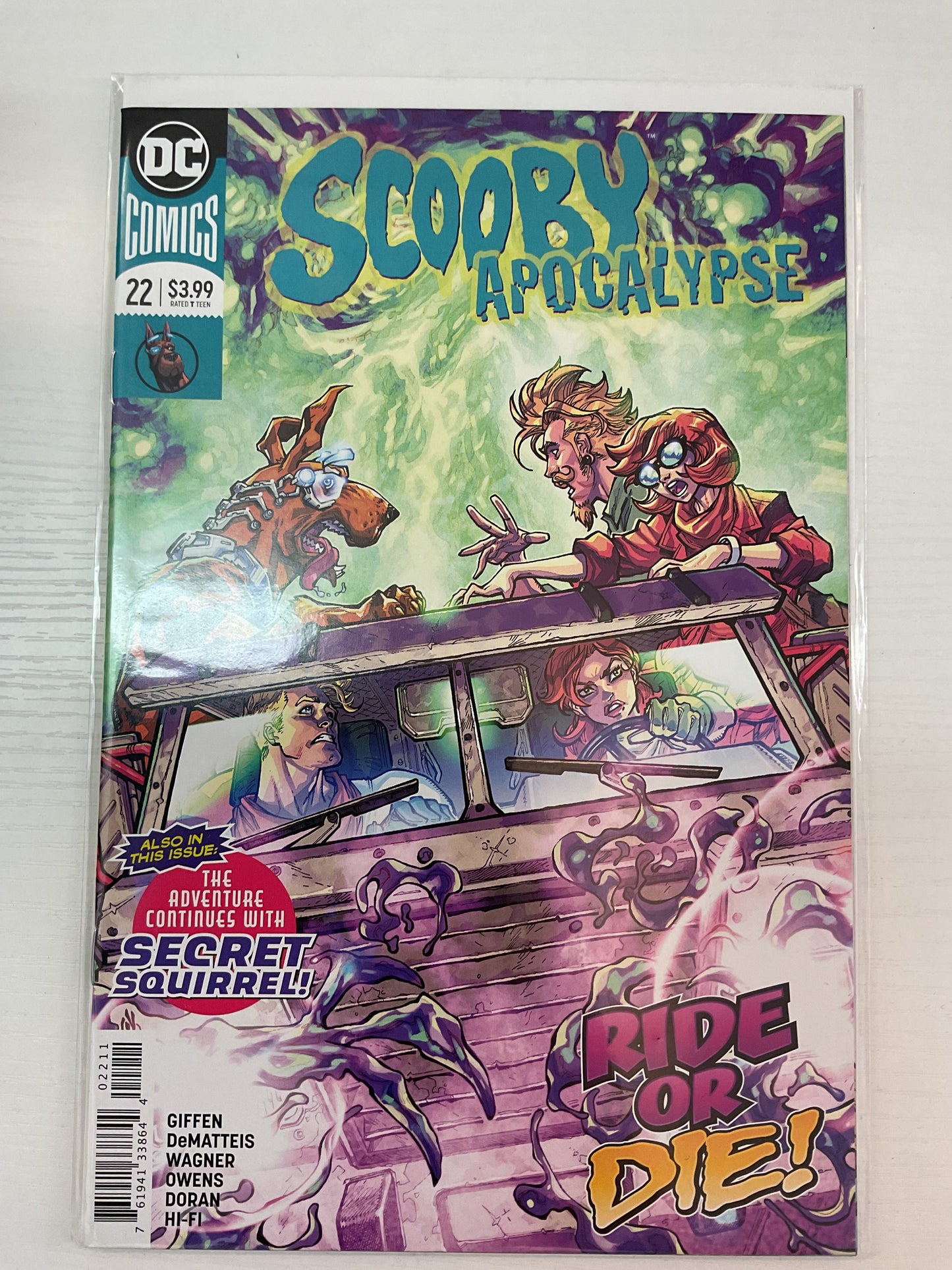 Scooby Apocalypse #22 2018 DC Comics