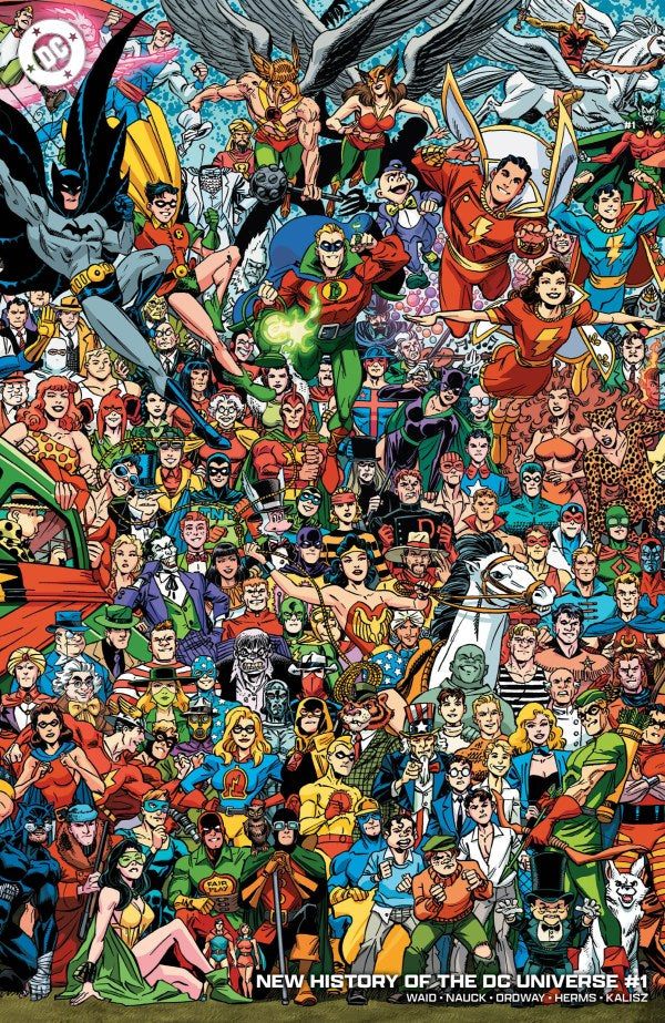 New History Of The DC Universe #1 2025 DC Comics Koblish Variant