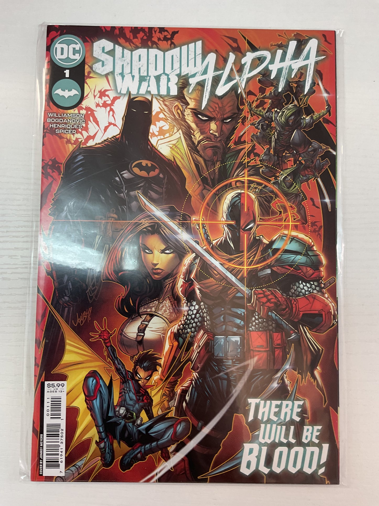 Shadow War Alpha #1 2022 DC Comics
