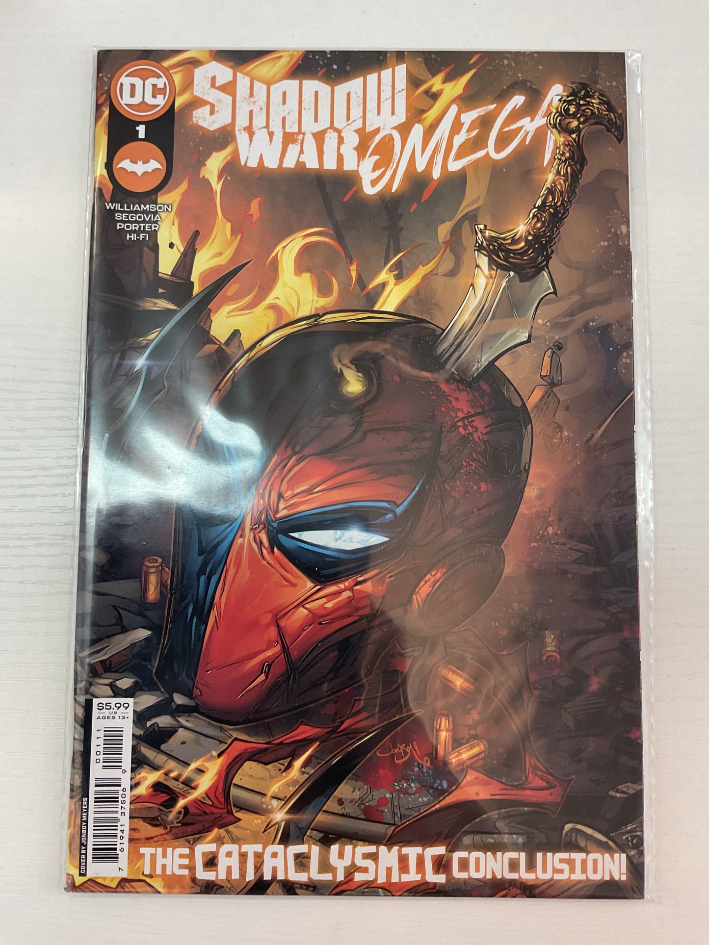 Shadow War Omega #1 2022 DC Comics