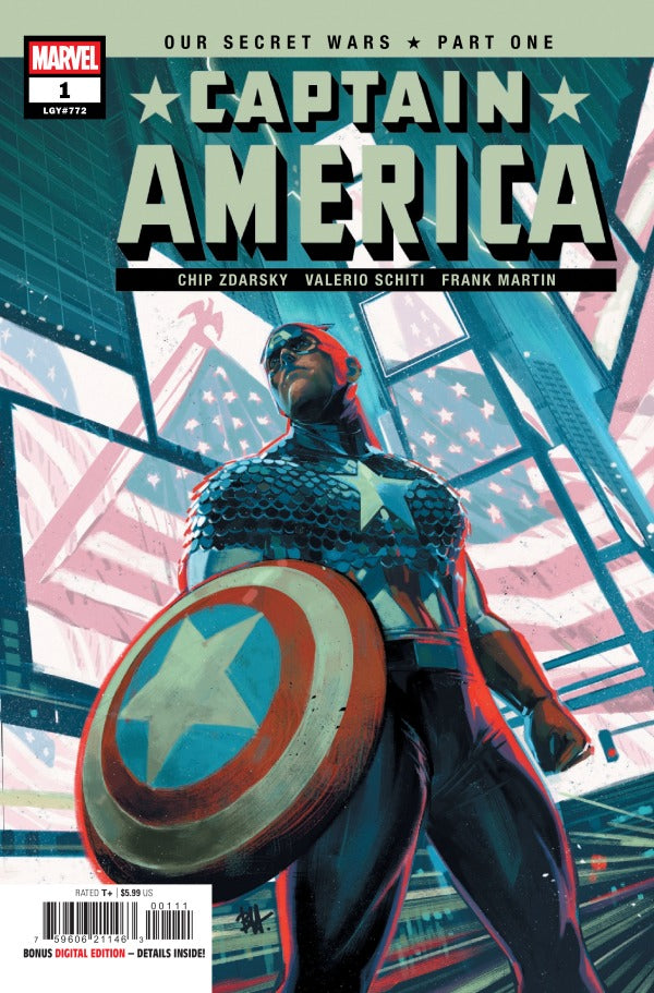 Captain America #1 2025 Marvel Comics
