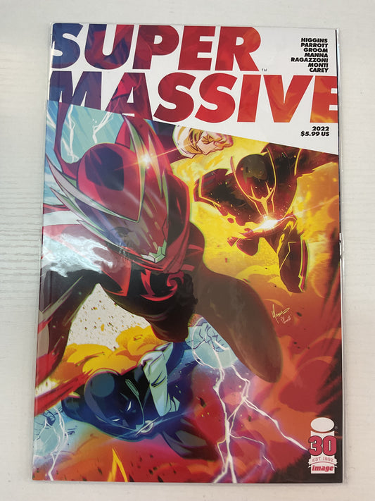 Supermassive #1 2022 Image Comics 1st Appearance of Rogue Sun and Inferno Girl Red