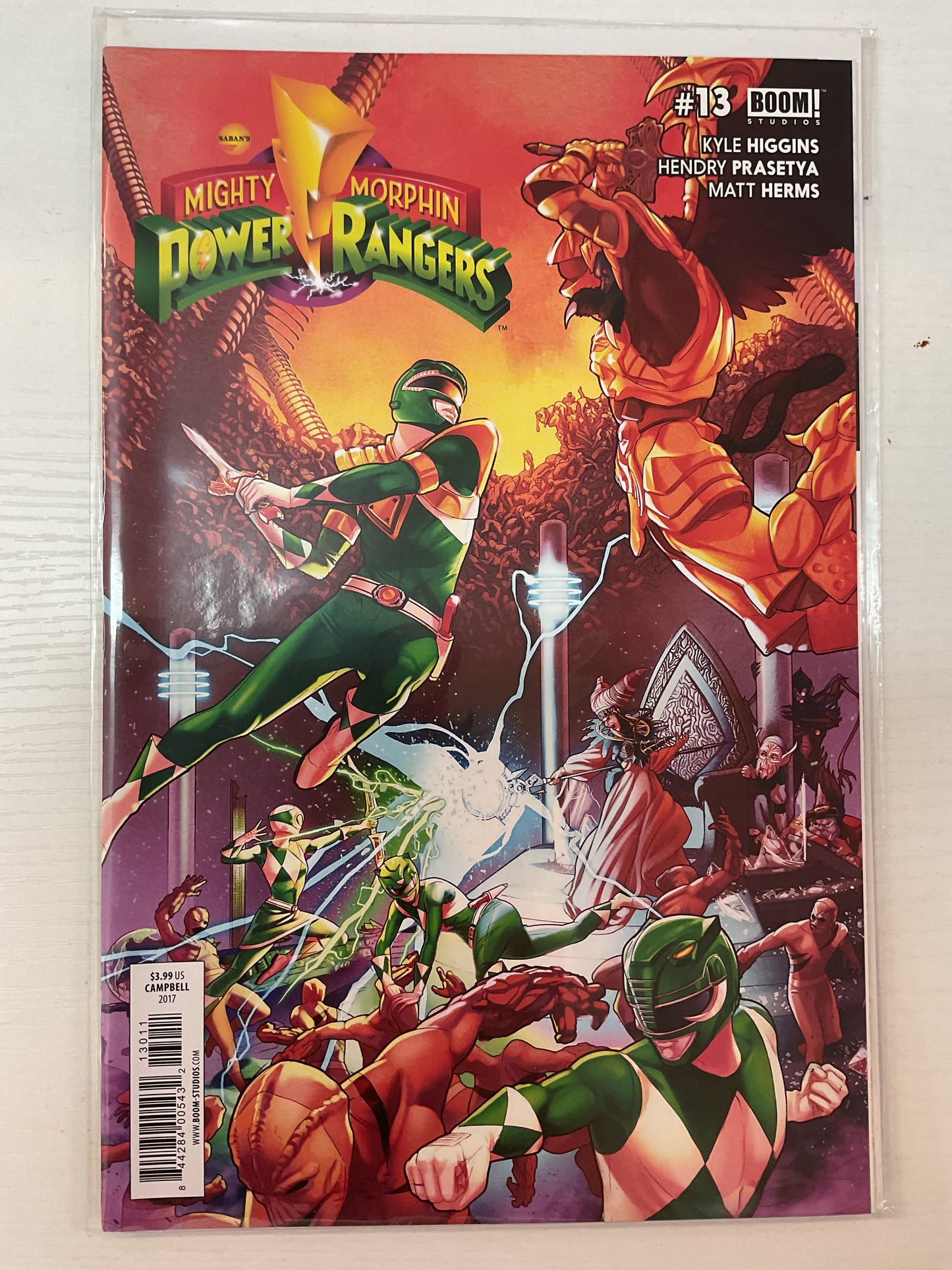 Mighty Morphin Power Rangers #13 2017 Boom Studios