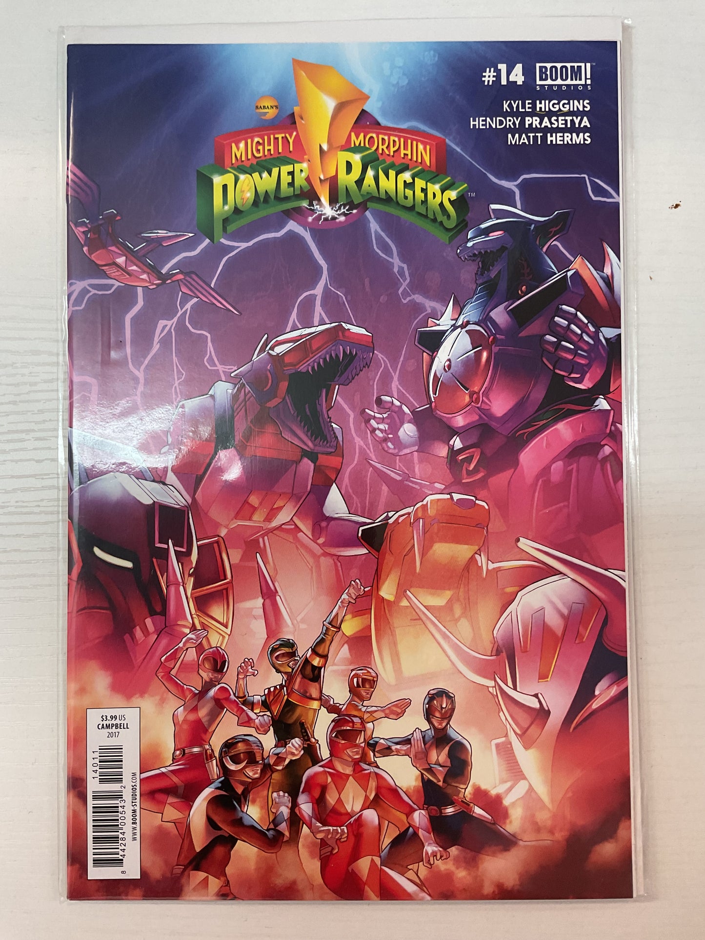 Mighty Morphin Power Rangers #14 2017 Boom Studios