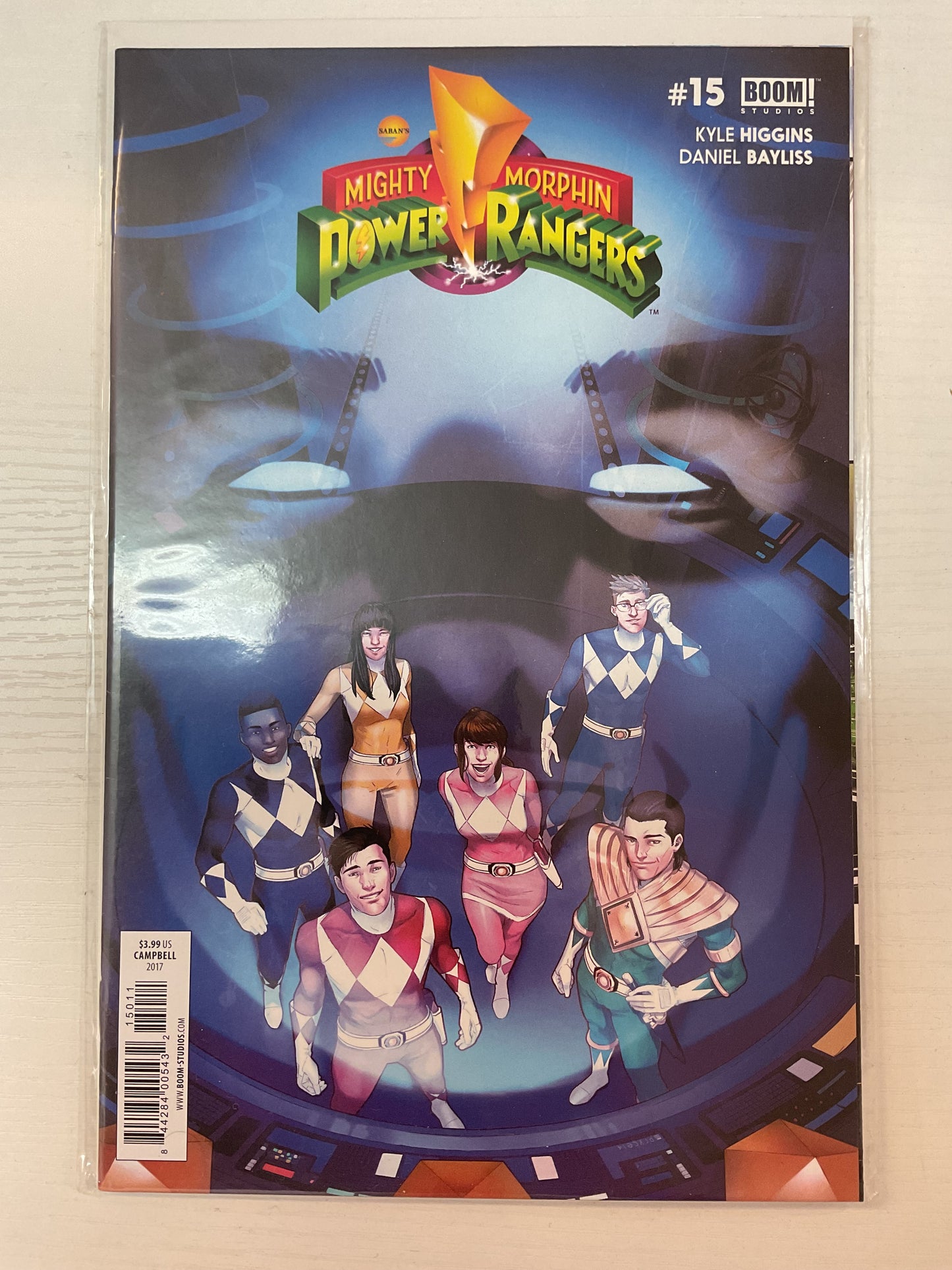 Mighty Morphin Power Rangers #15 2017 Boom Studios