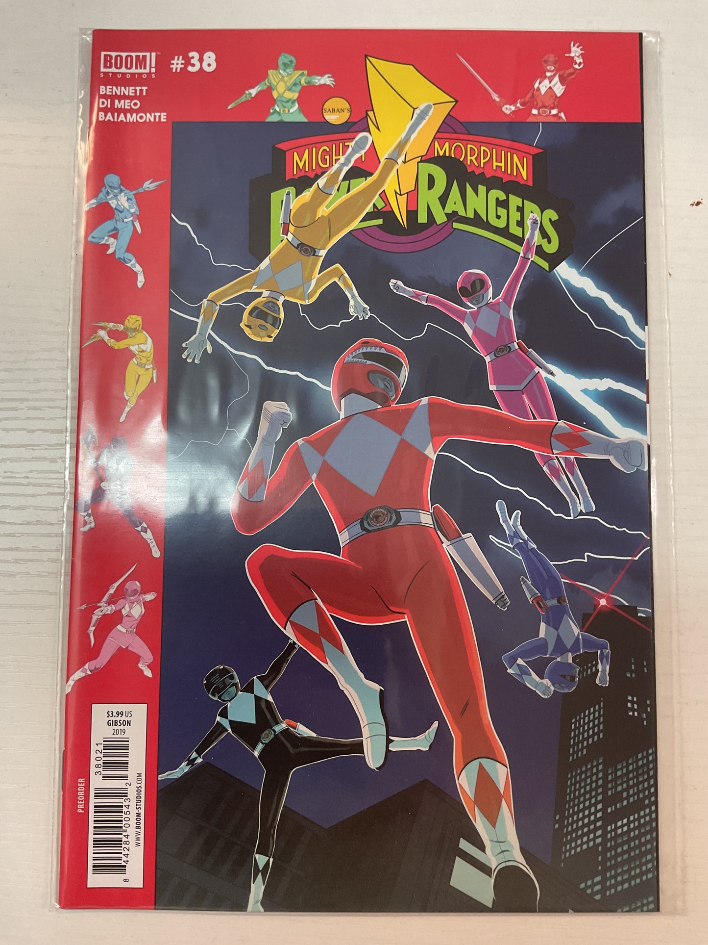 Mighty Morphin Power Rangers #38 2019 Boom Studios