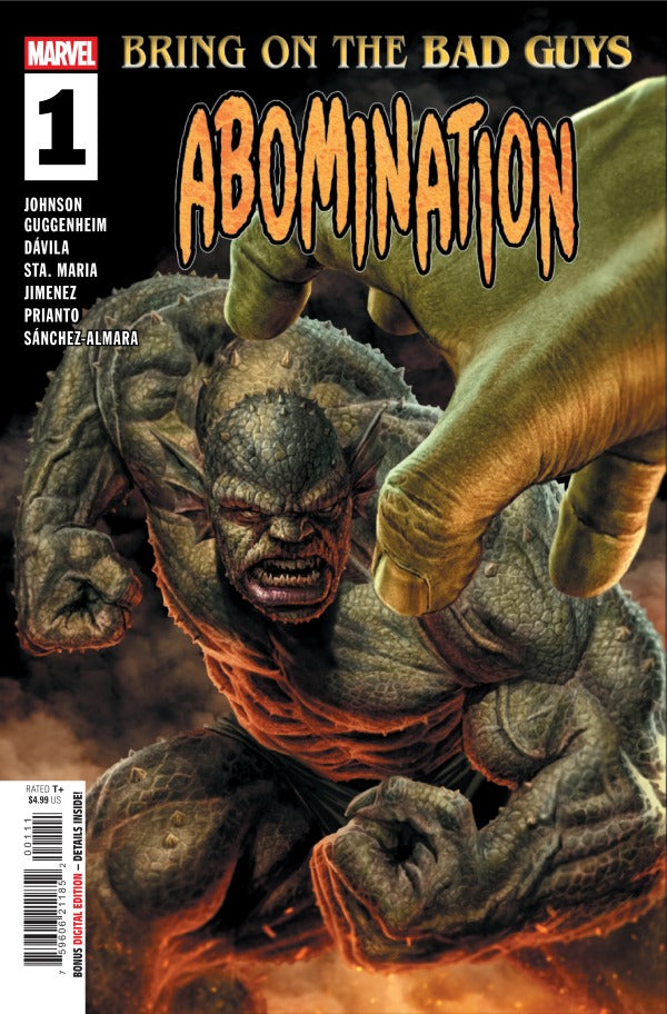 Bring On The Bad Guys Abomination #1 2025 Marvel Comica