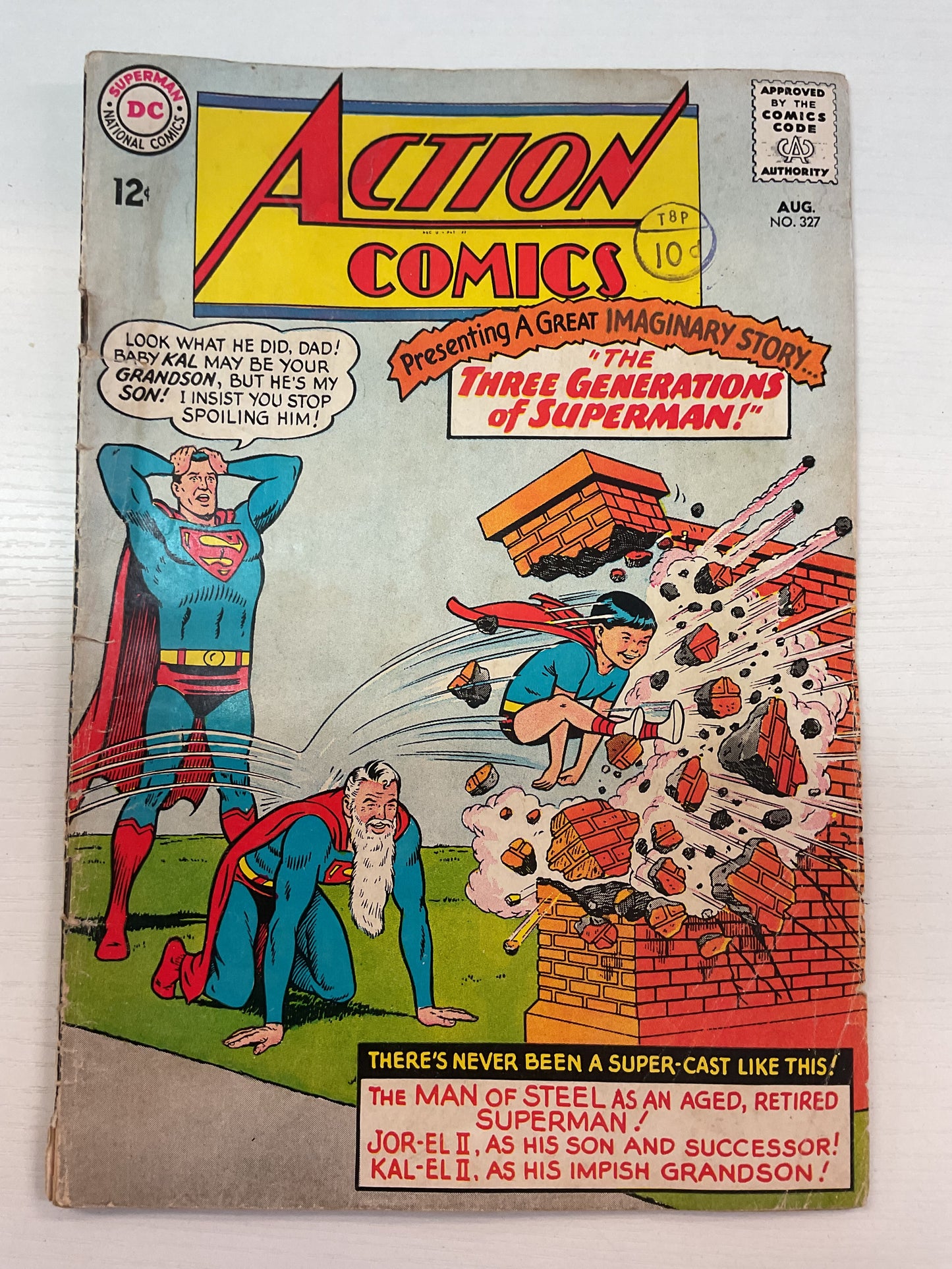 Action Comics #327 1965 DC Comics